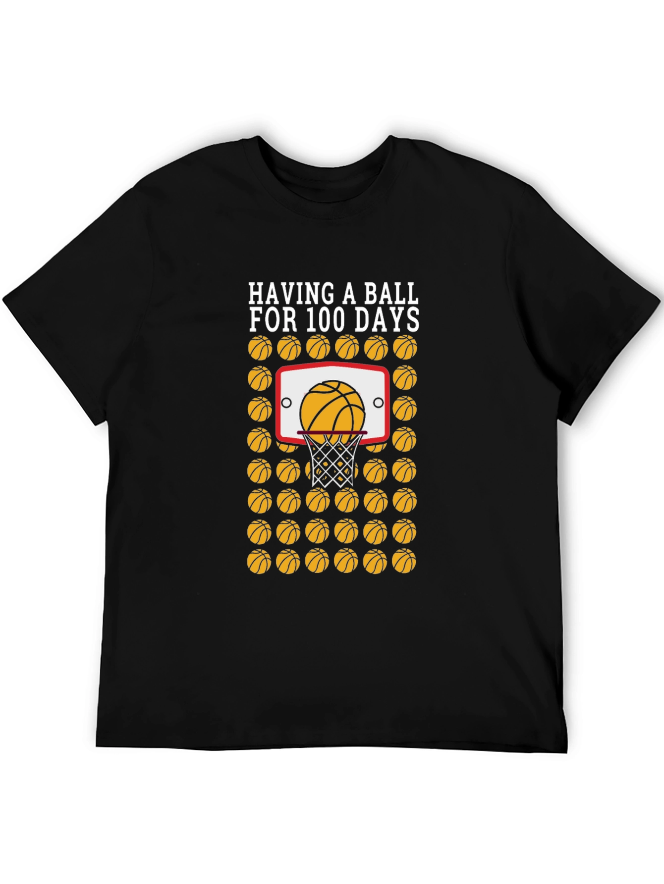 Basketball 100 Days T-Shirt
