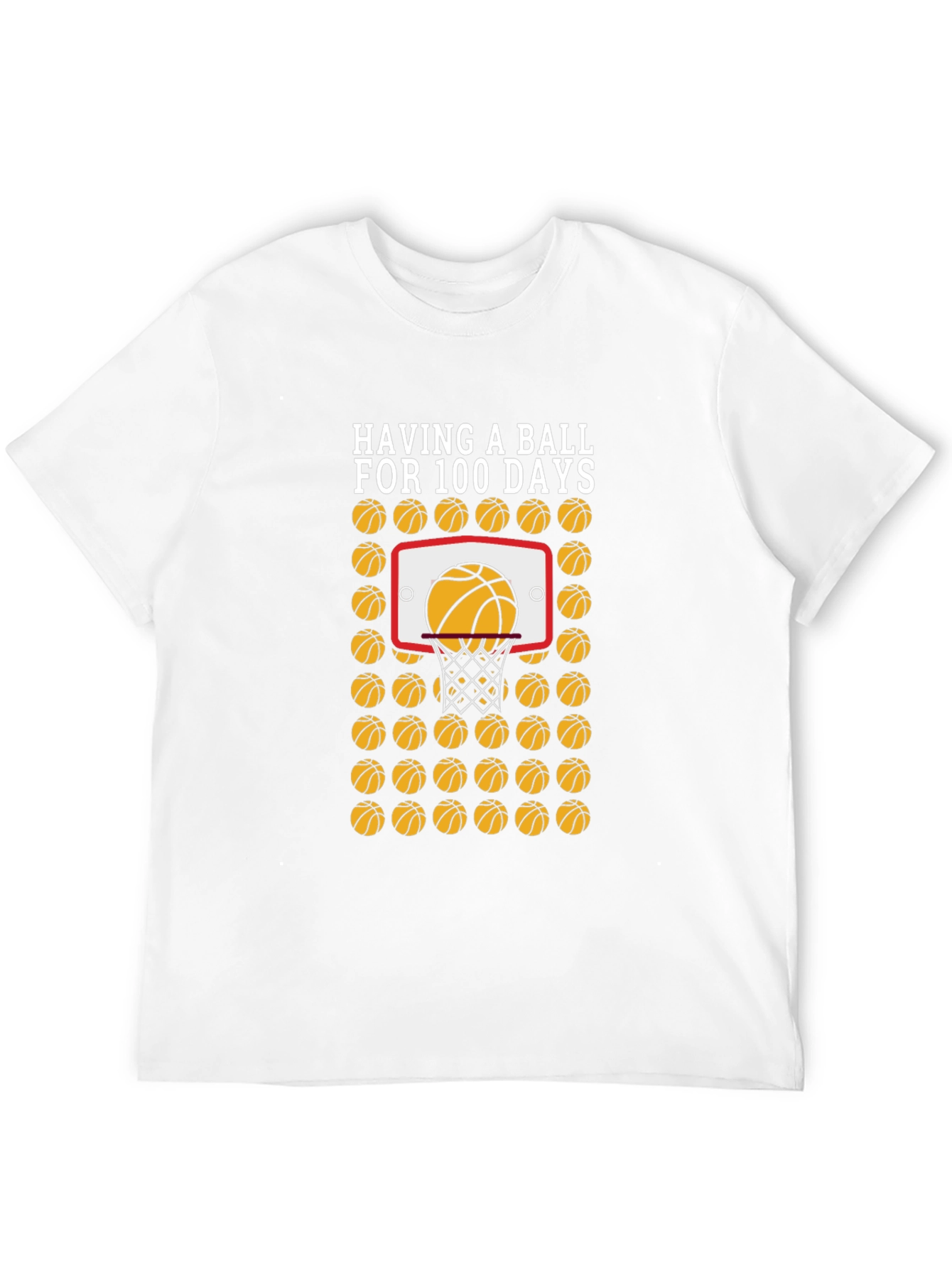 Basketball 100 Days T-Shirt