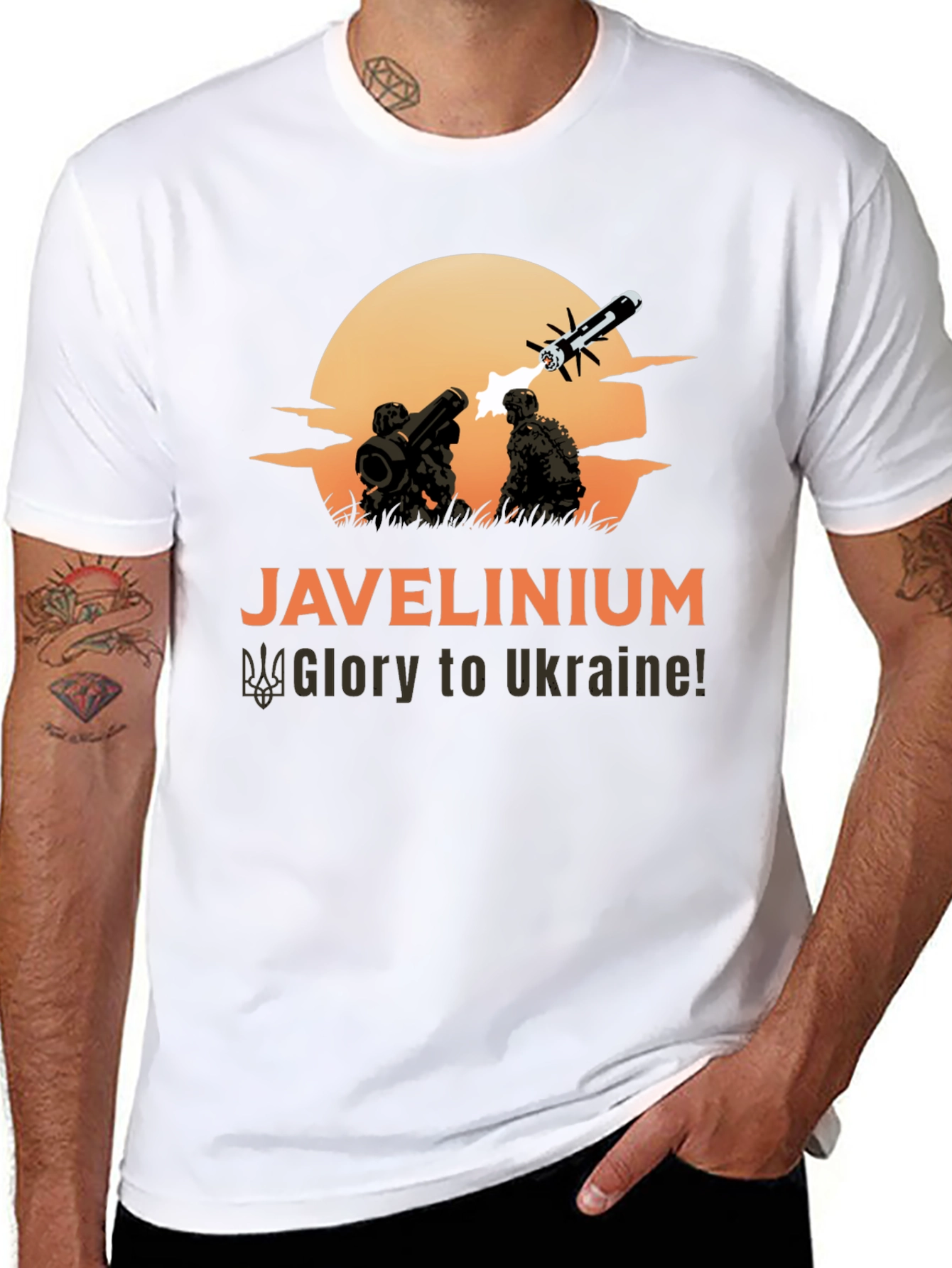 Javelinium Glory to Ukraine T-Shirt