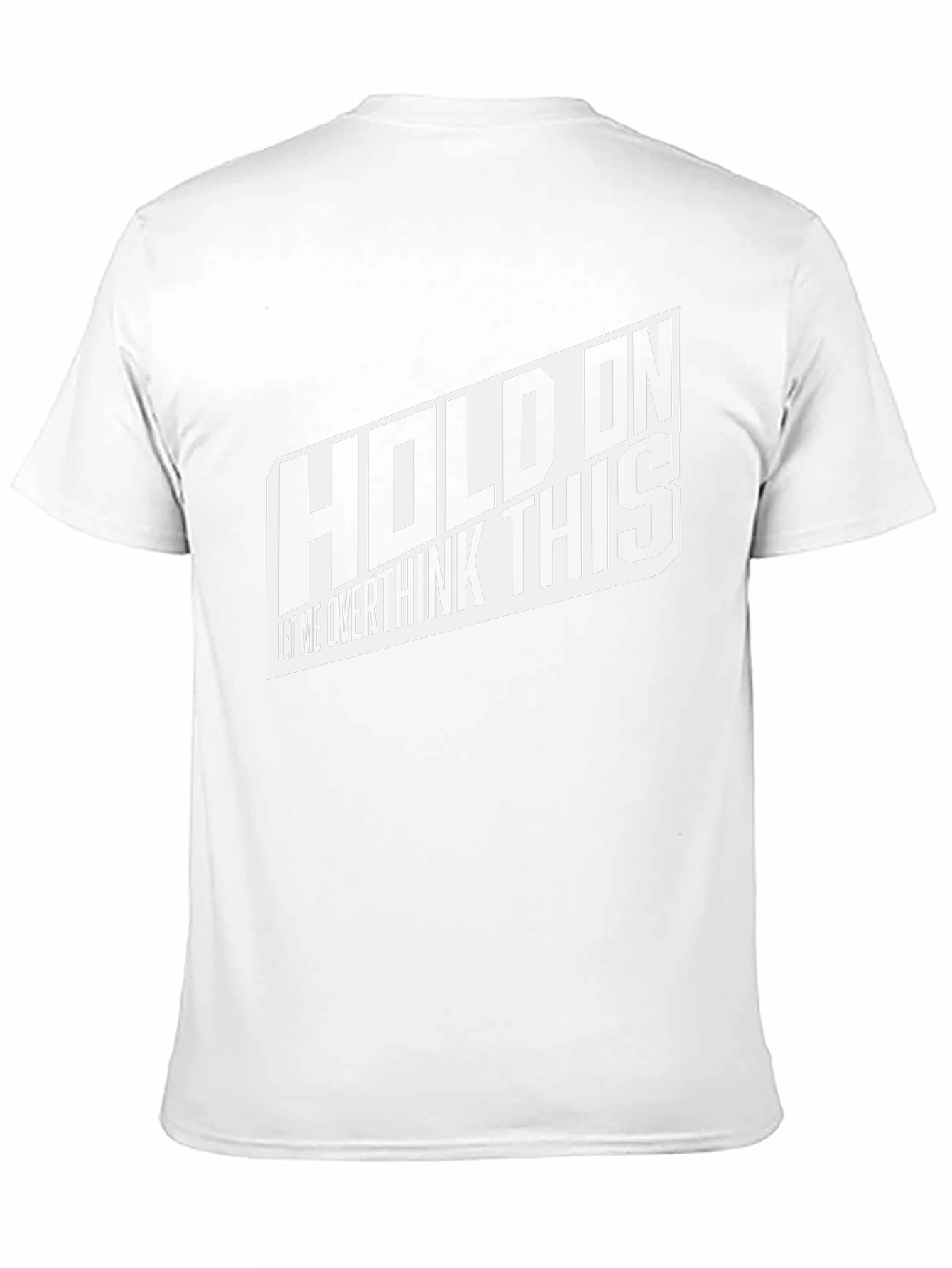 Hold On Overthink This Black Graphic T-Shirt
