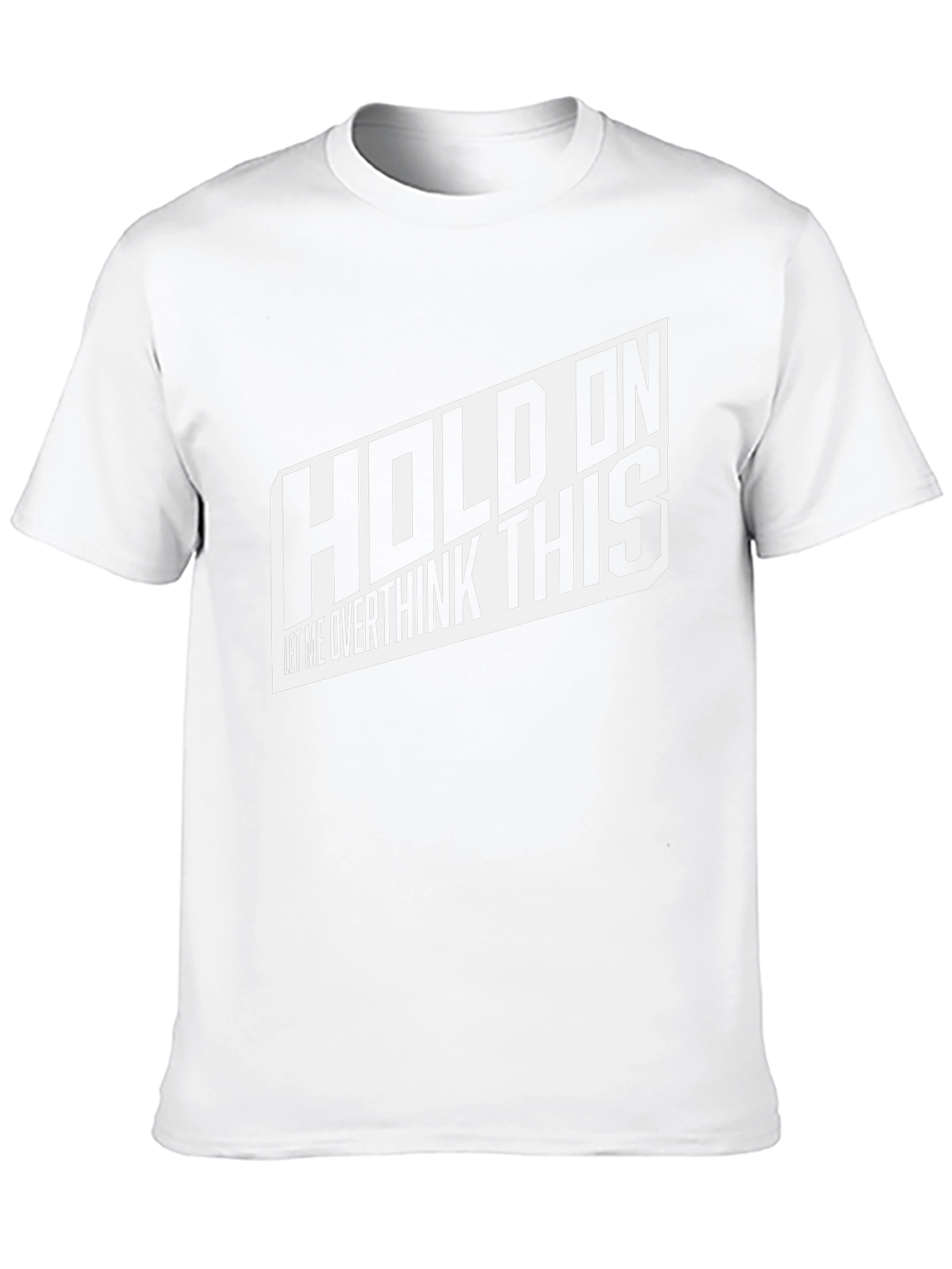 Hold On Overthink This Black Graphic T-Shirt