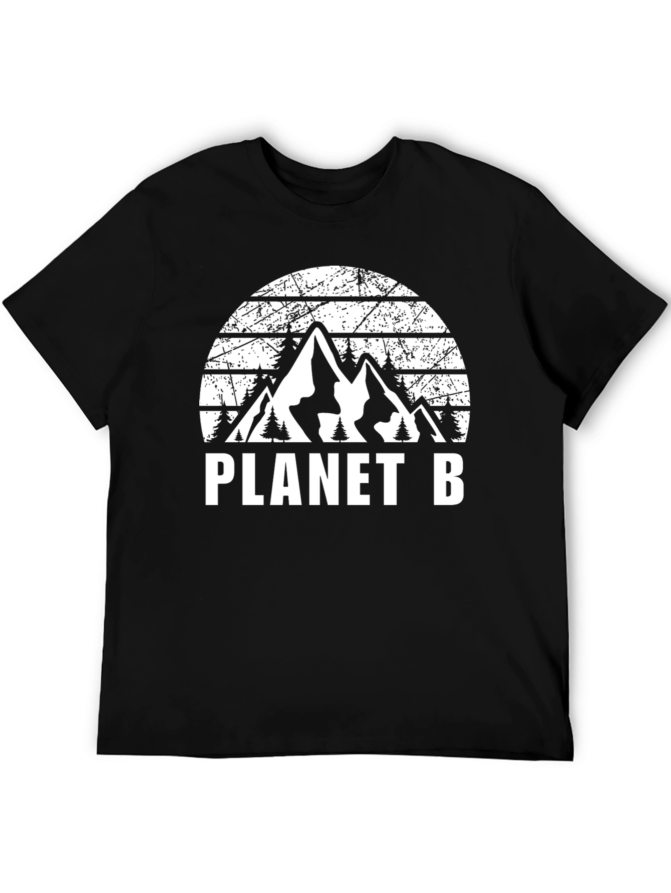 Planet B Mountain Graphic T-Shirt
