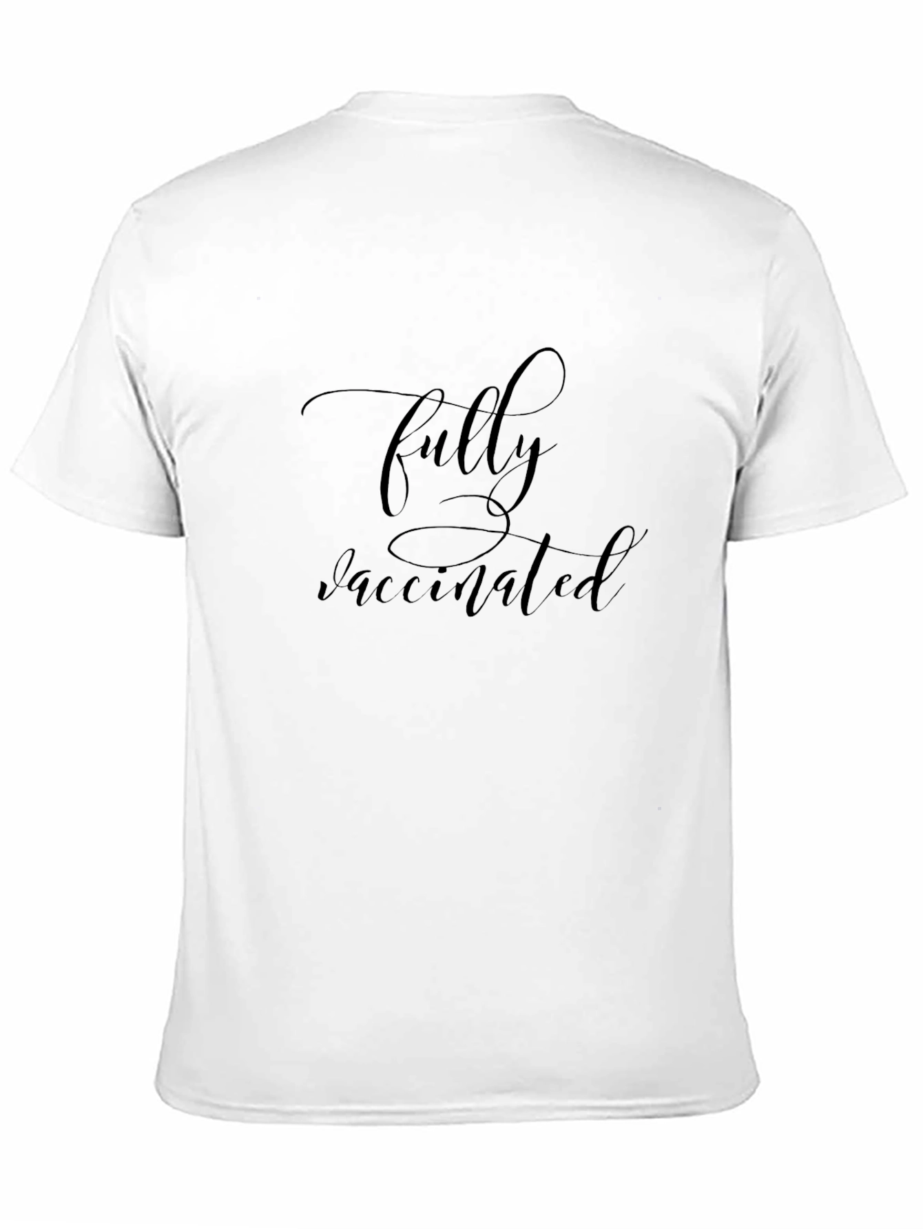 Fully Vaccinated Graphic Tee - Black