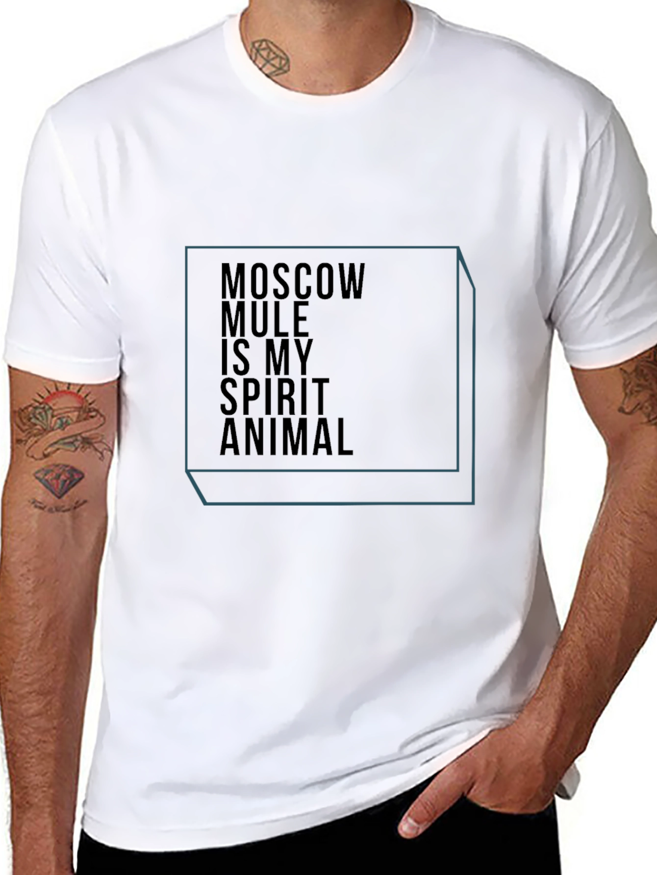 Moscow Mule Spirit Animal Graphic T-Shirt