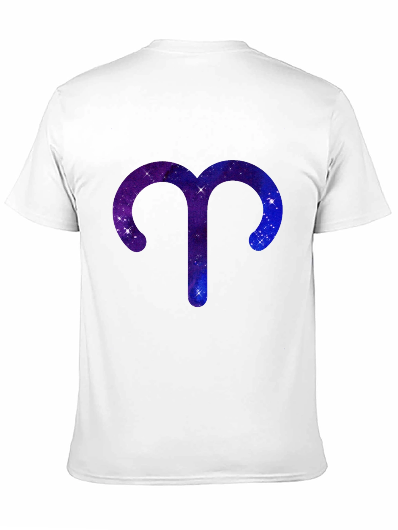 Aries Zodiac Galaxy Graphic T-Shirt