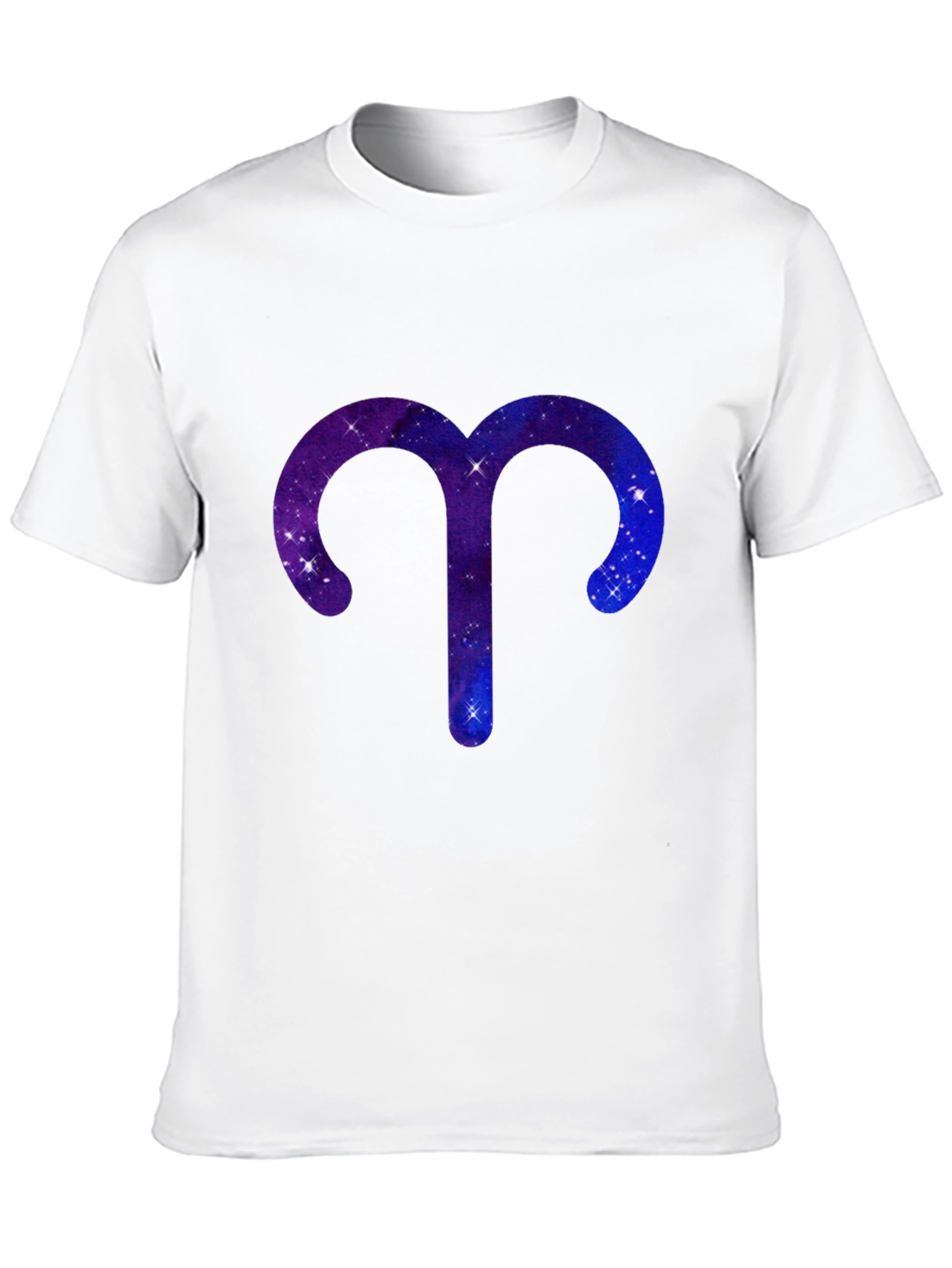 Aries Zodiac Galaxy Graphic T-Shirt