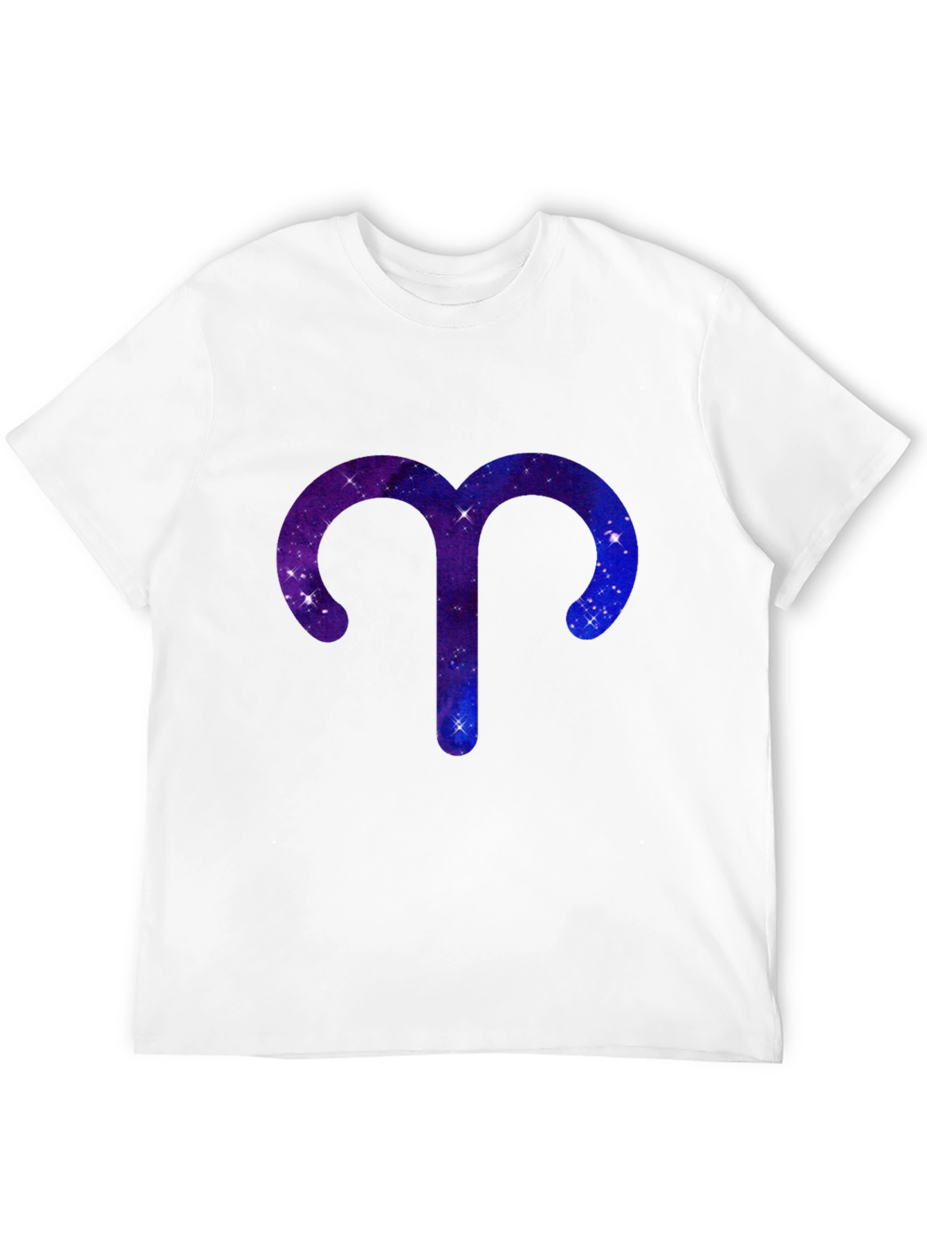 Aries Zodiac Galaxy Graphic T-Shirt