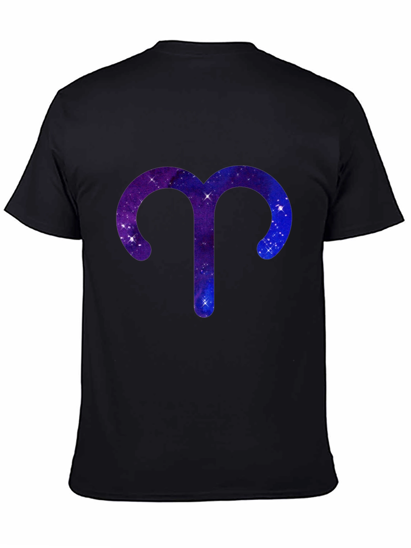 Aries Zodiac Galaxy Graphic T-Shirt