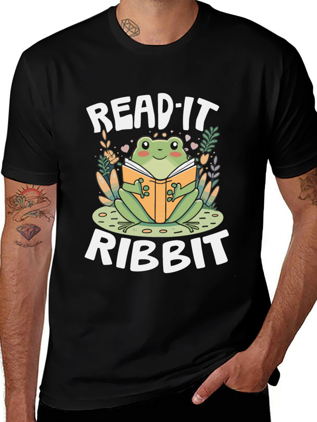 Read It Ribbit Frog T-Shirt