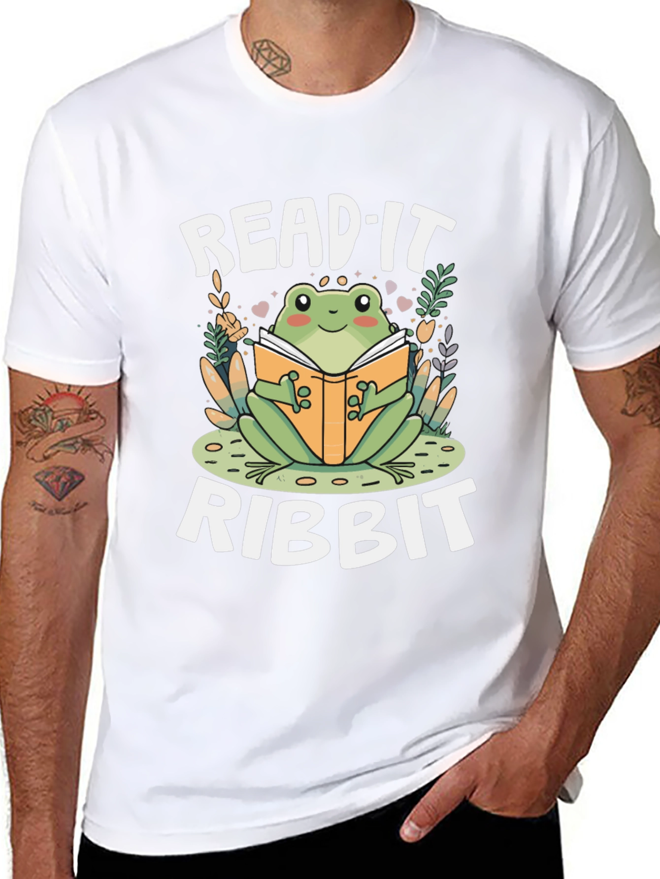 Read It Ribbit Frog T-Shirt