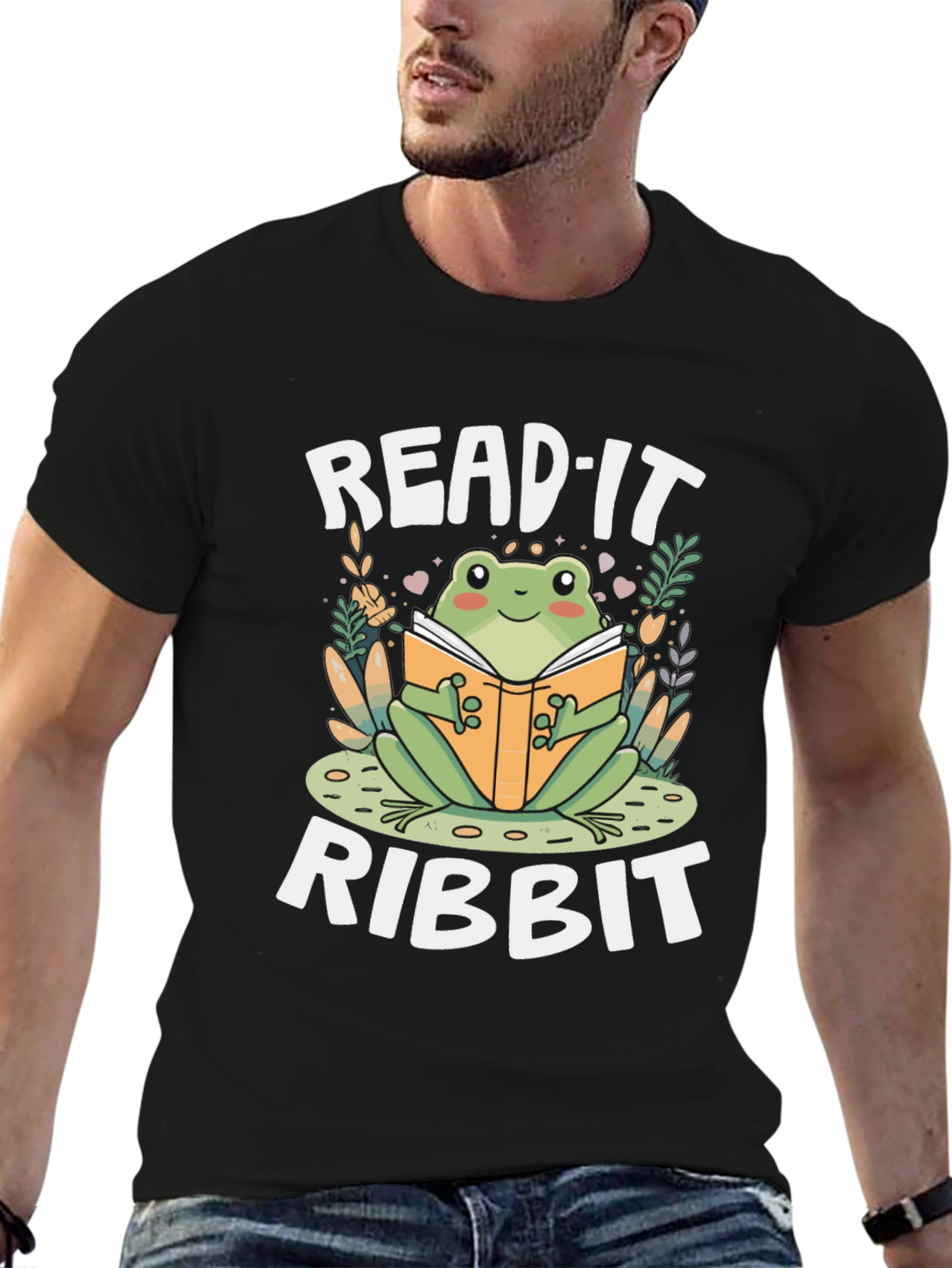 Read It Ribbit Frog T-Shirt