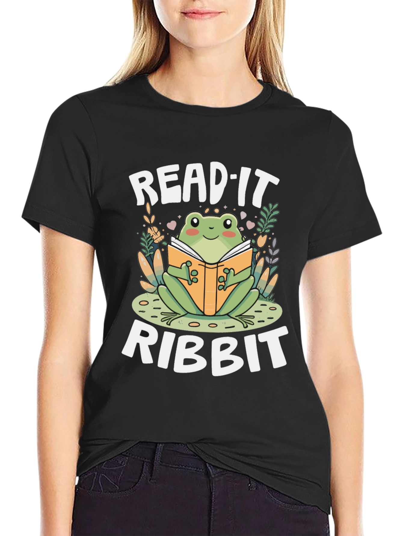 Read It Ribbit Frog T-Shirt