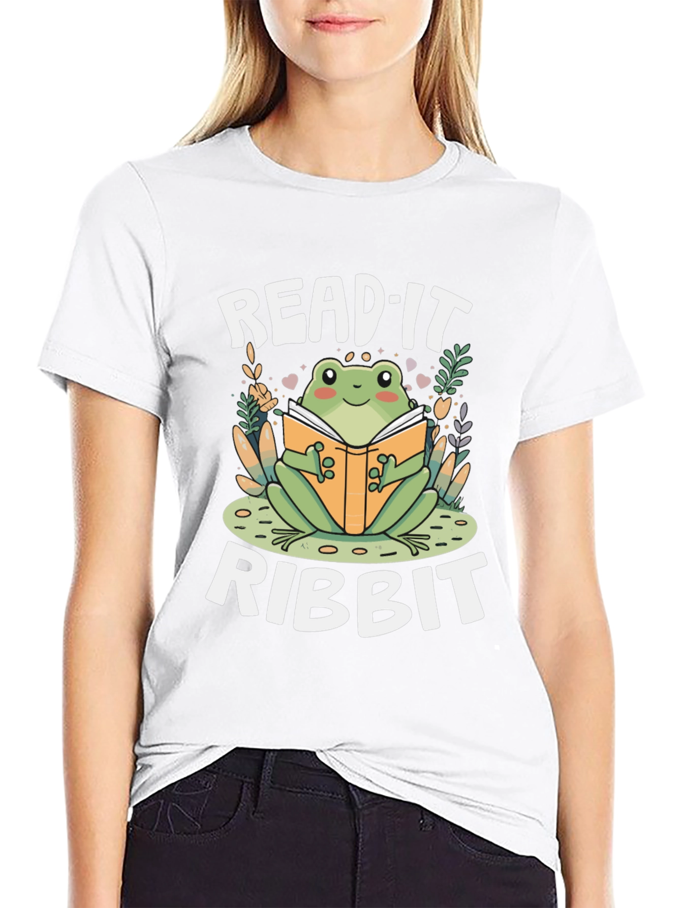 Read It Ribbit Frog T-Shirt