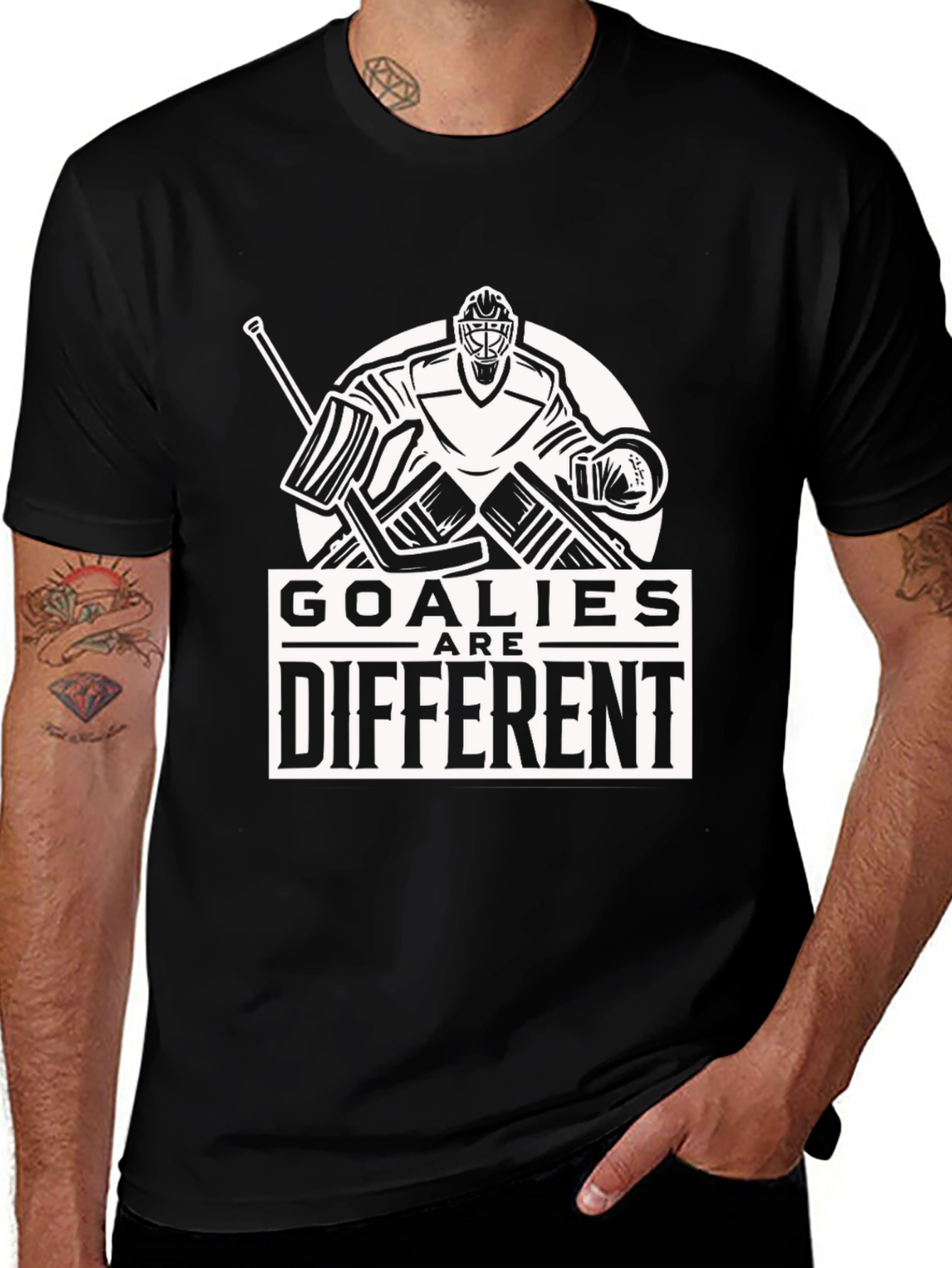 Goalies Are Different T-Shirt