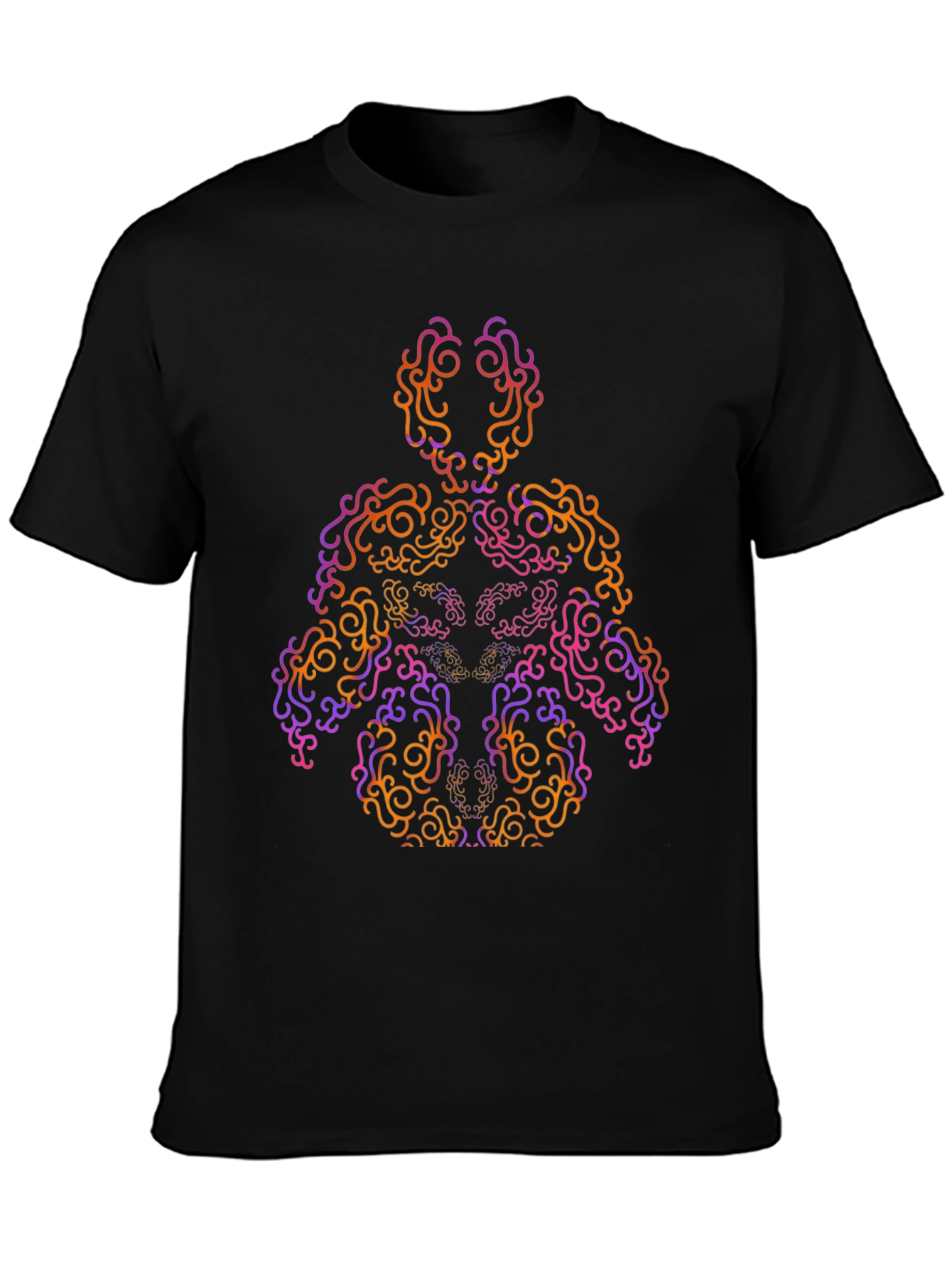 Abstract Human Form Tee - Artistic Graphic T-Shirt