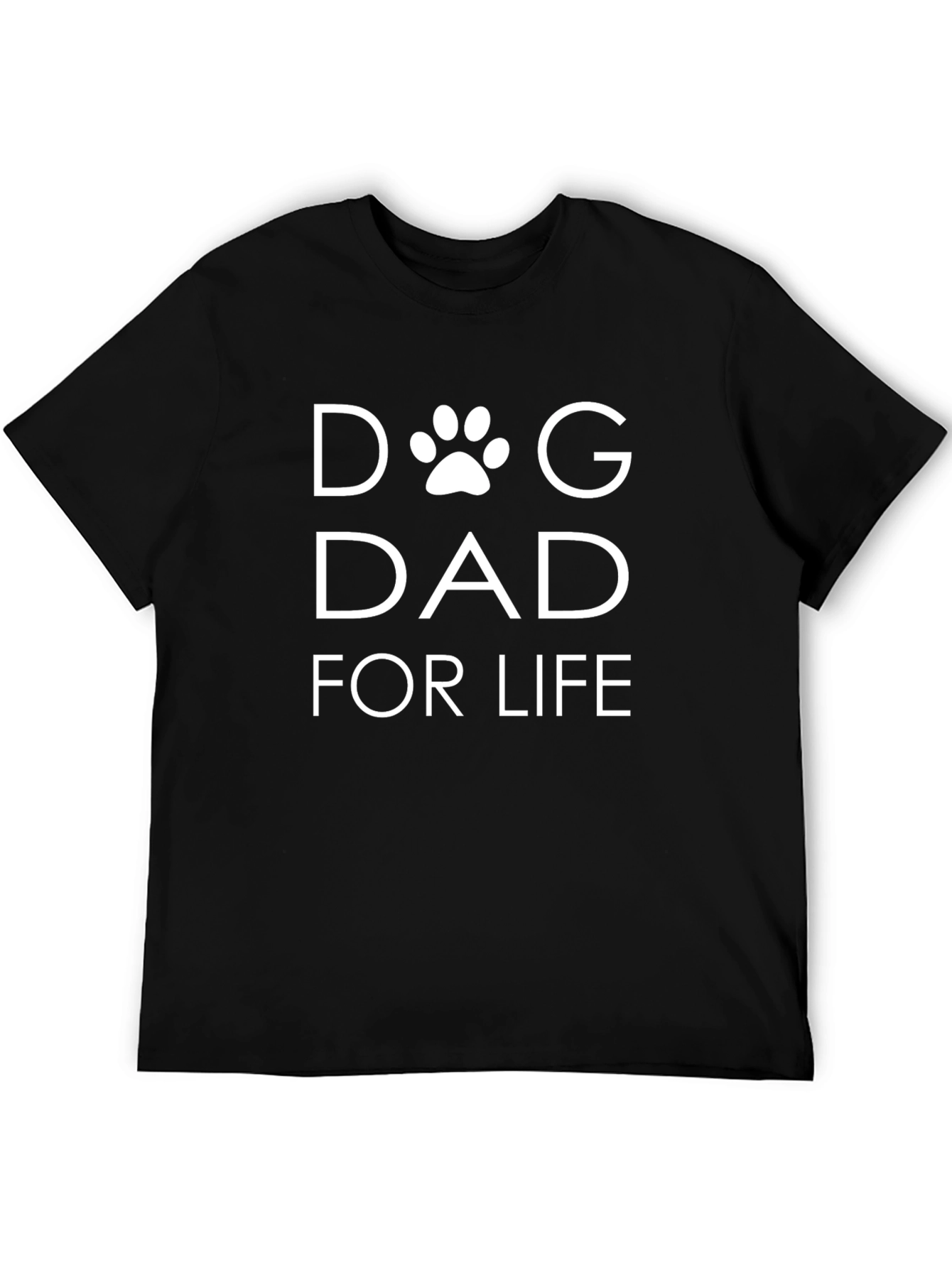 Dog Dad For Life Graphic T-Shirt