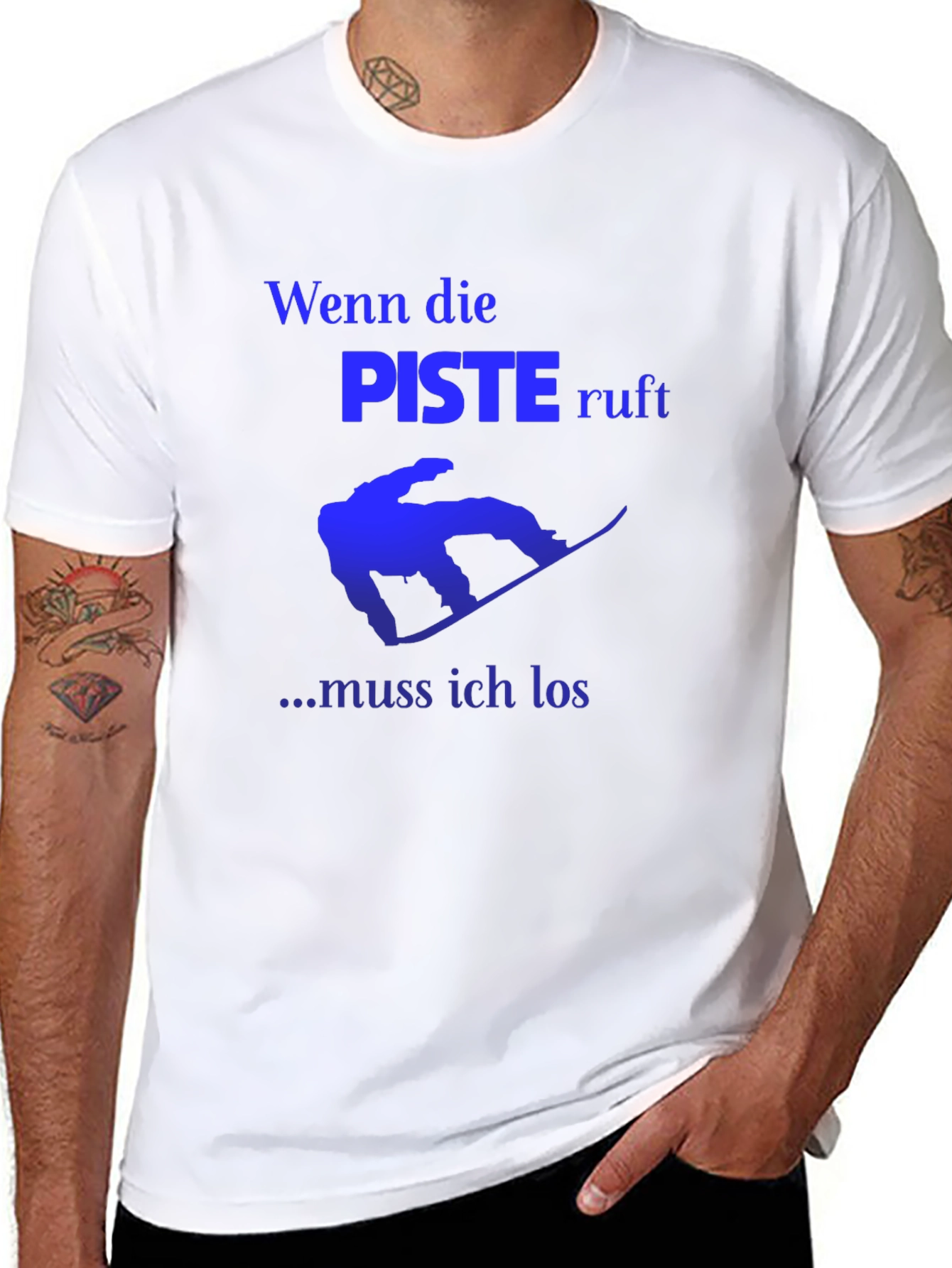 Wenn die Piste Ruft Graphic T-Shirt
