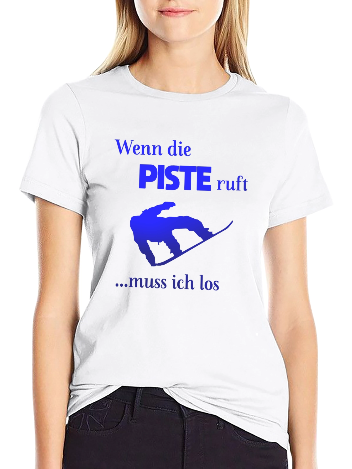 Wenn die Piste Ruft Graphic T-Shirt