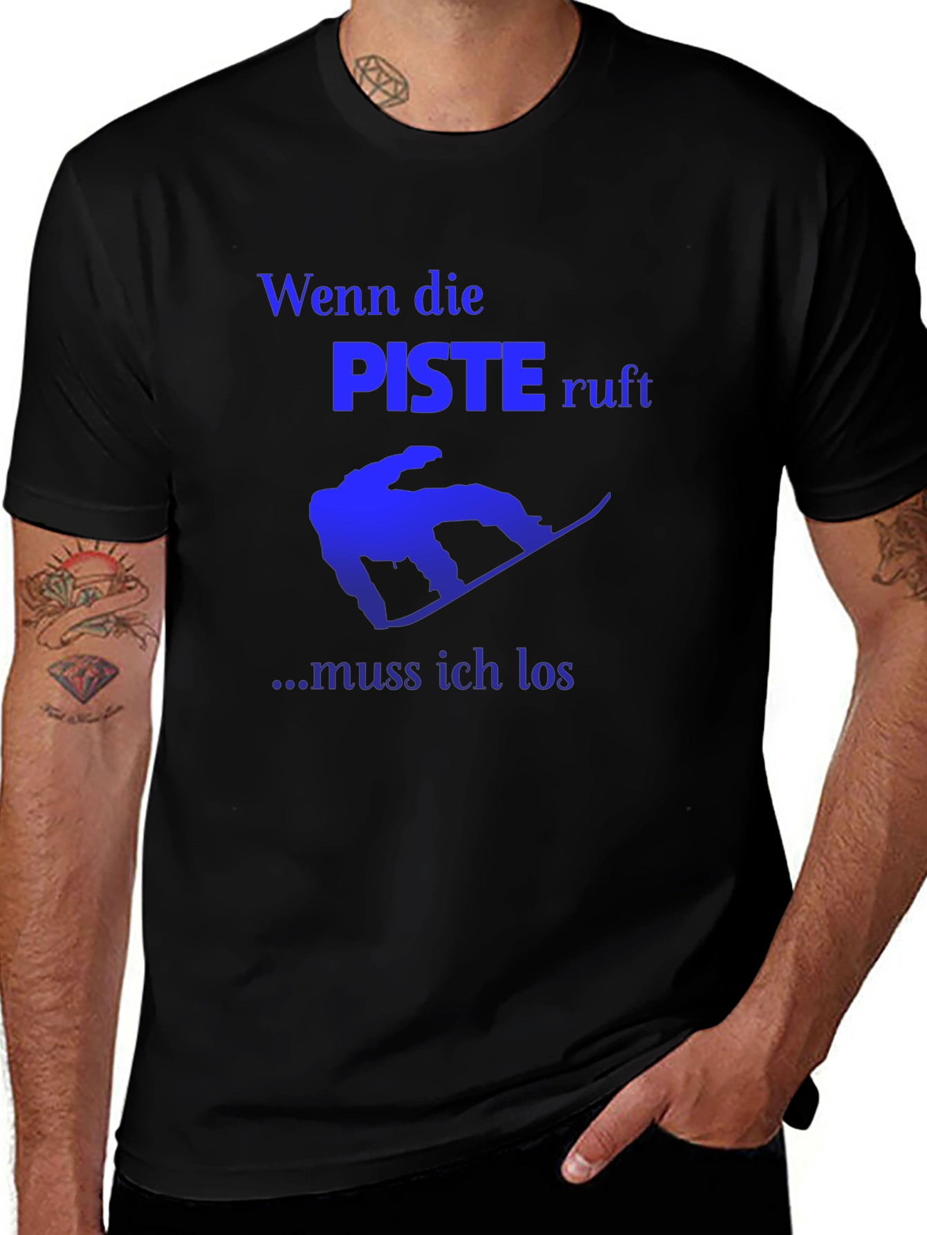 Wenn die Piste Ruft Graphic T-Shirt