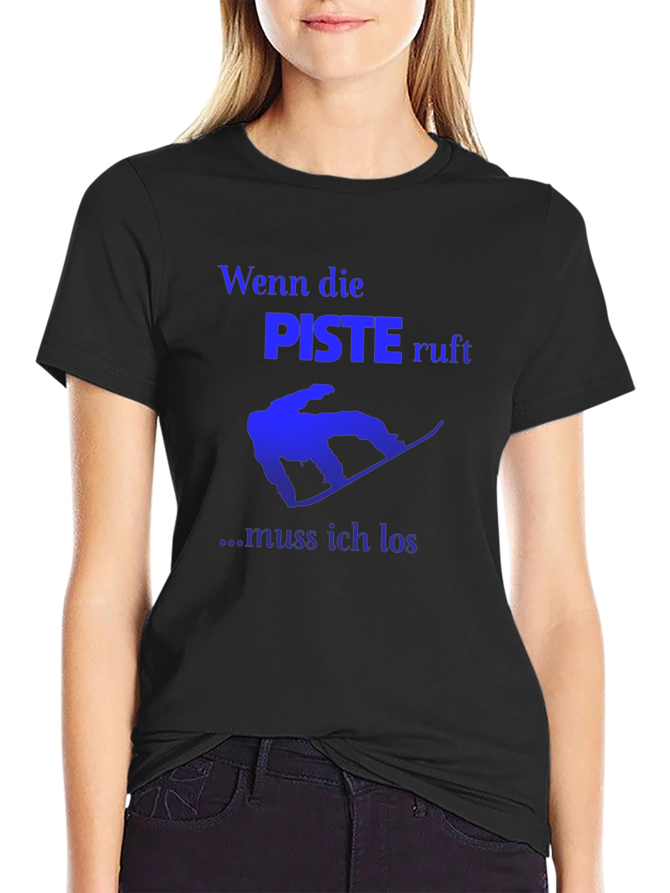 Wenn die Piste Ruft Graphic T-Shirt