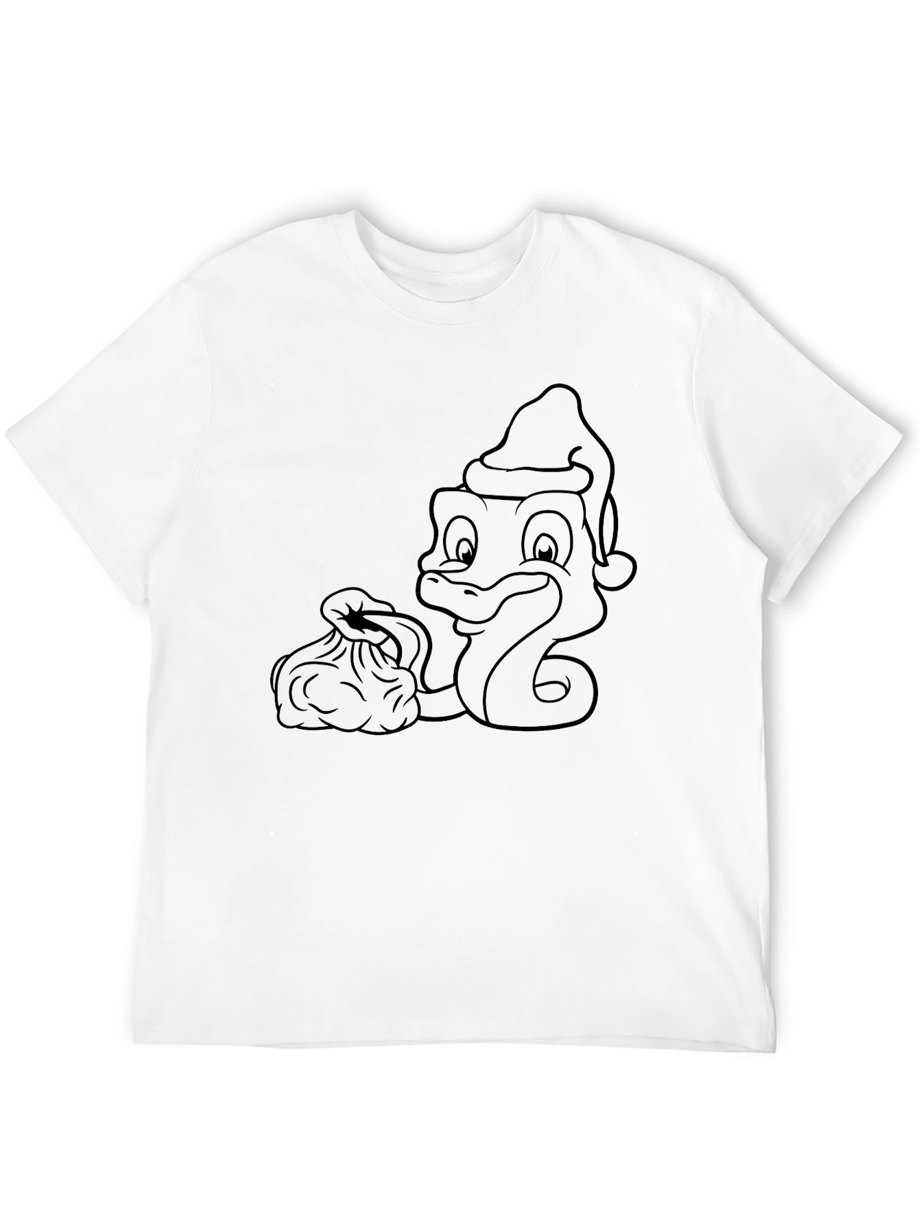 Santa Duck Graphic Tee - Holiday Style
