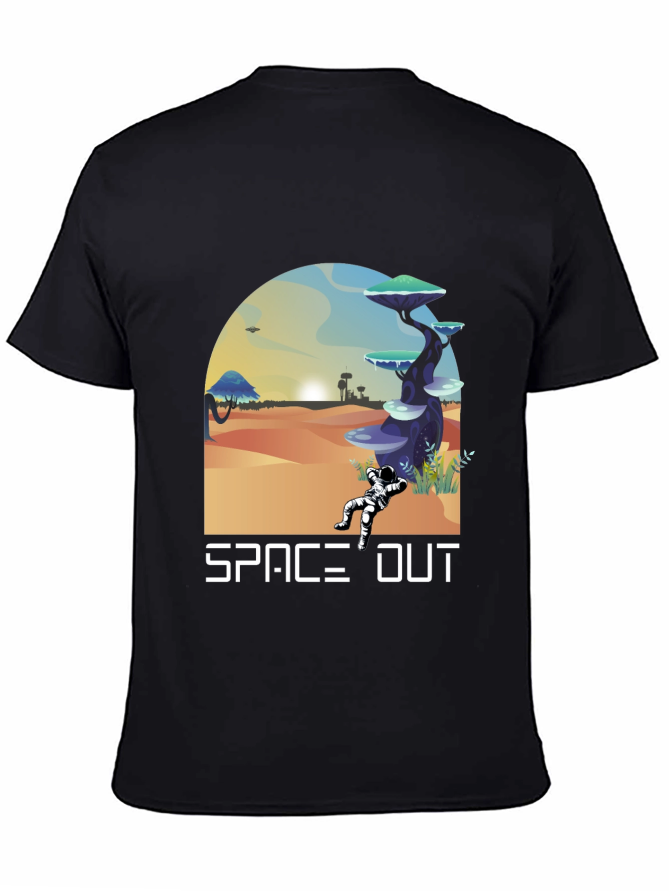 Space Out T-Shirt - Unique Graphic Tee