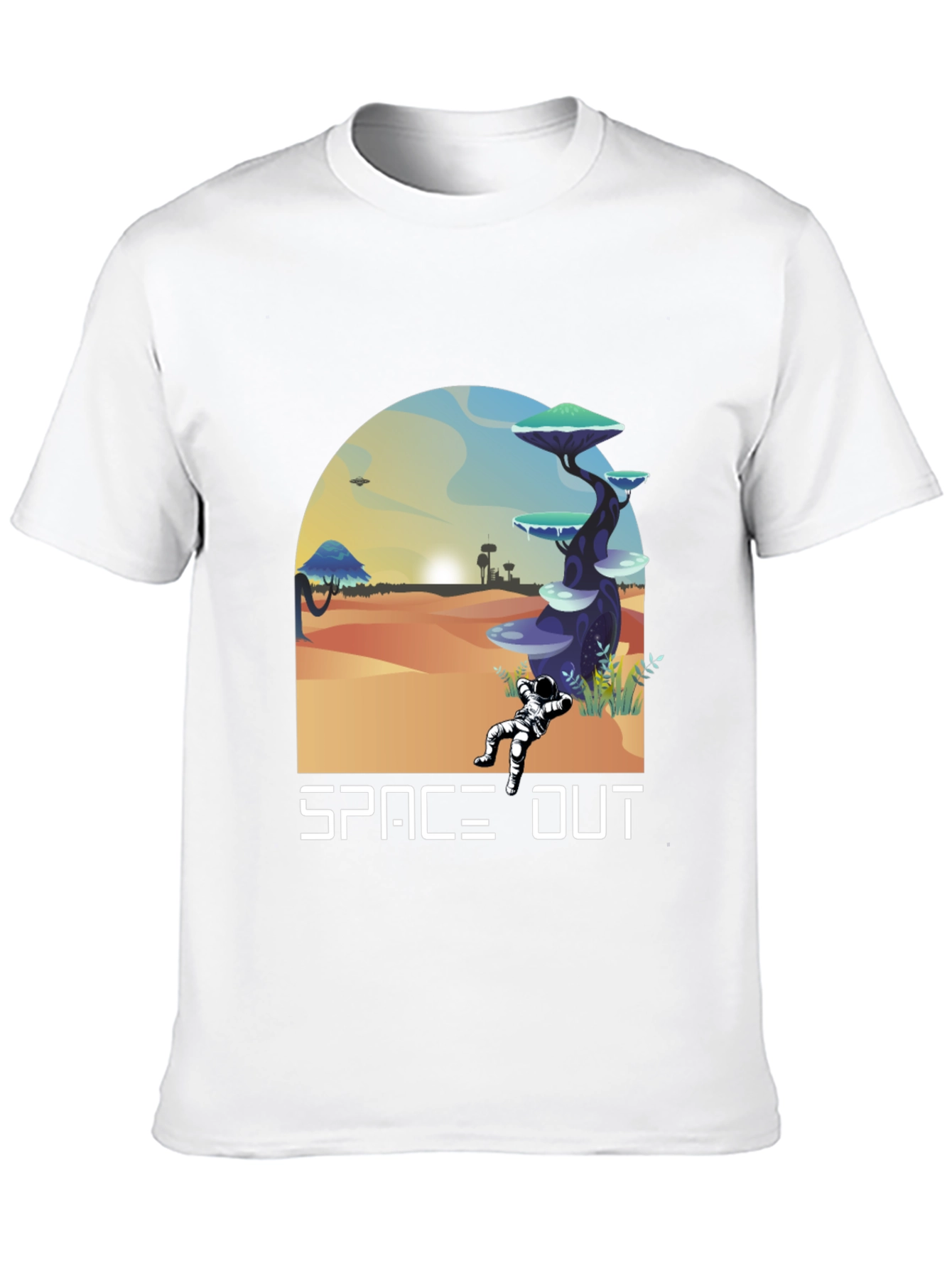 Space Out T-Shirt - Unique Graphic Tee