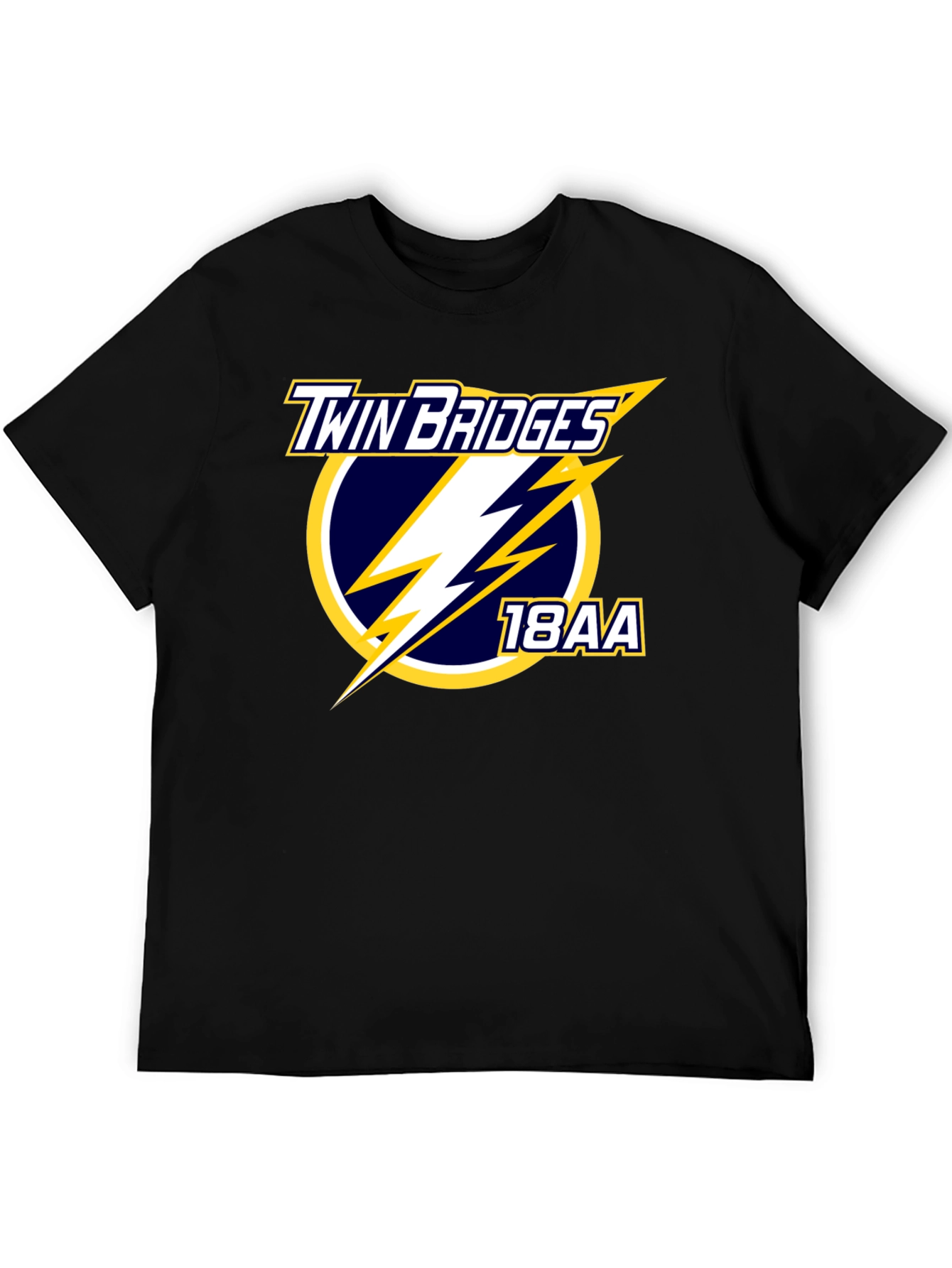 Twin Bridges 18AA Black T-Shirt