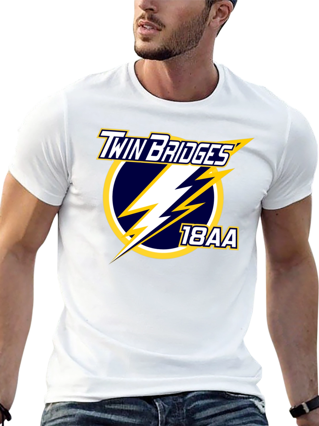 Twin Bridges 18AA Black T-Shirt