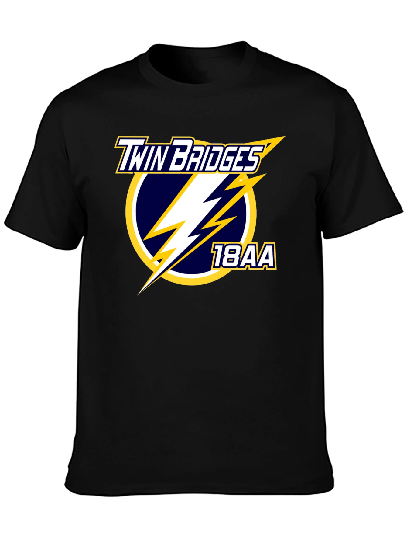 Twin Bridges 18AA Black T-Shirt