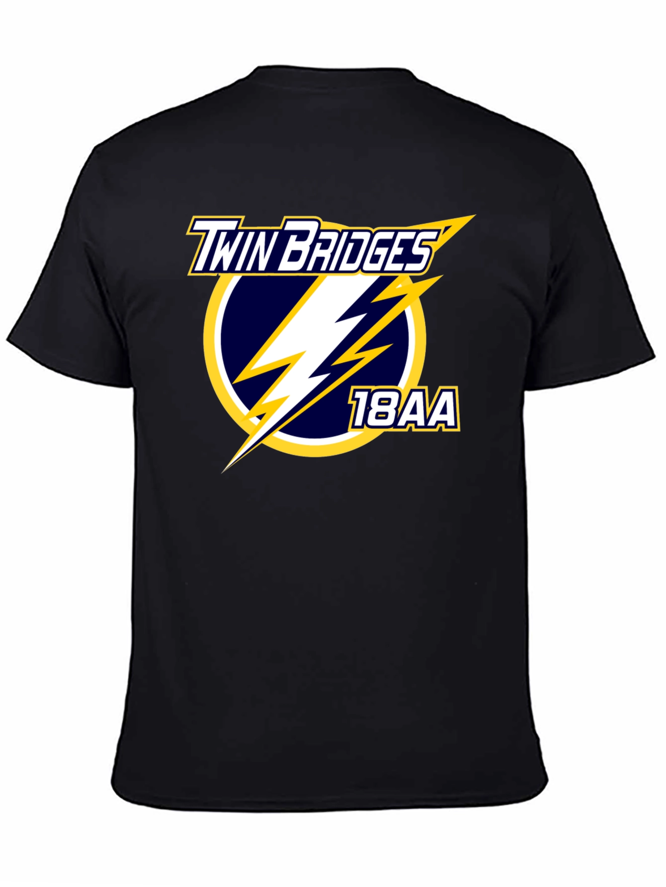 Twin Bridges 18AA Black T-Shirt