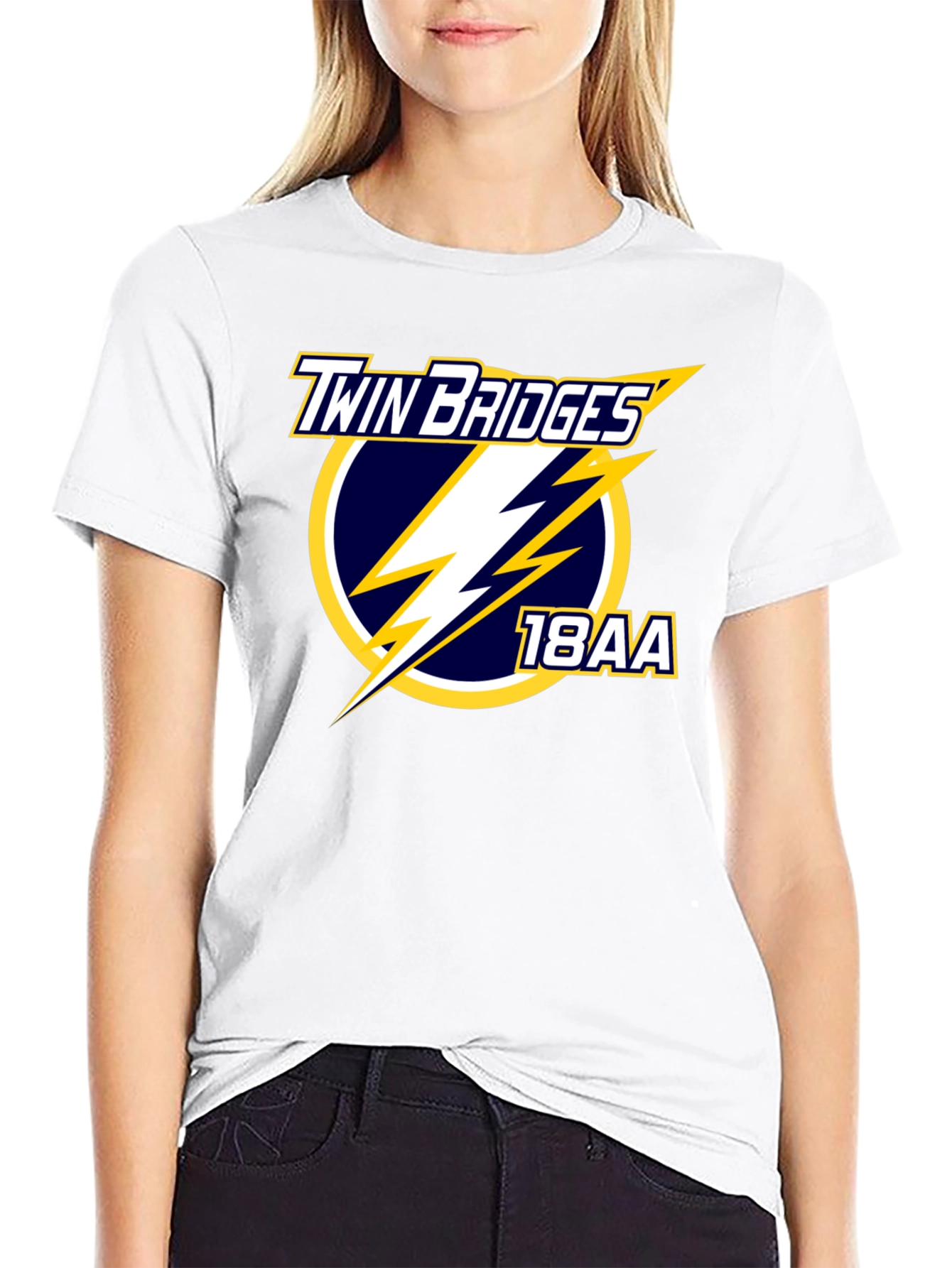 Twin Bridges 18AA Black T-Shirt