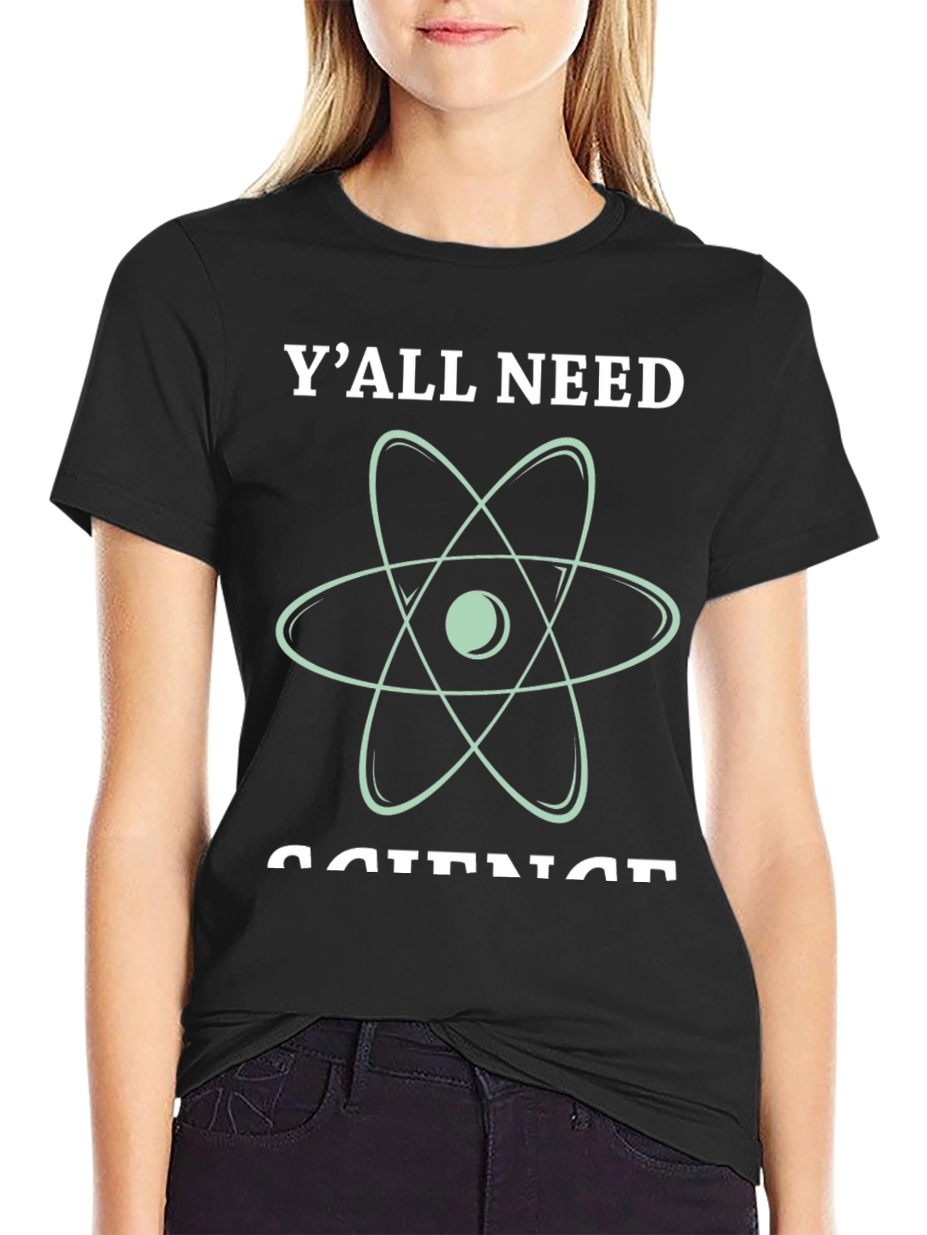 Yall Need Science T-Shirt Black