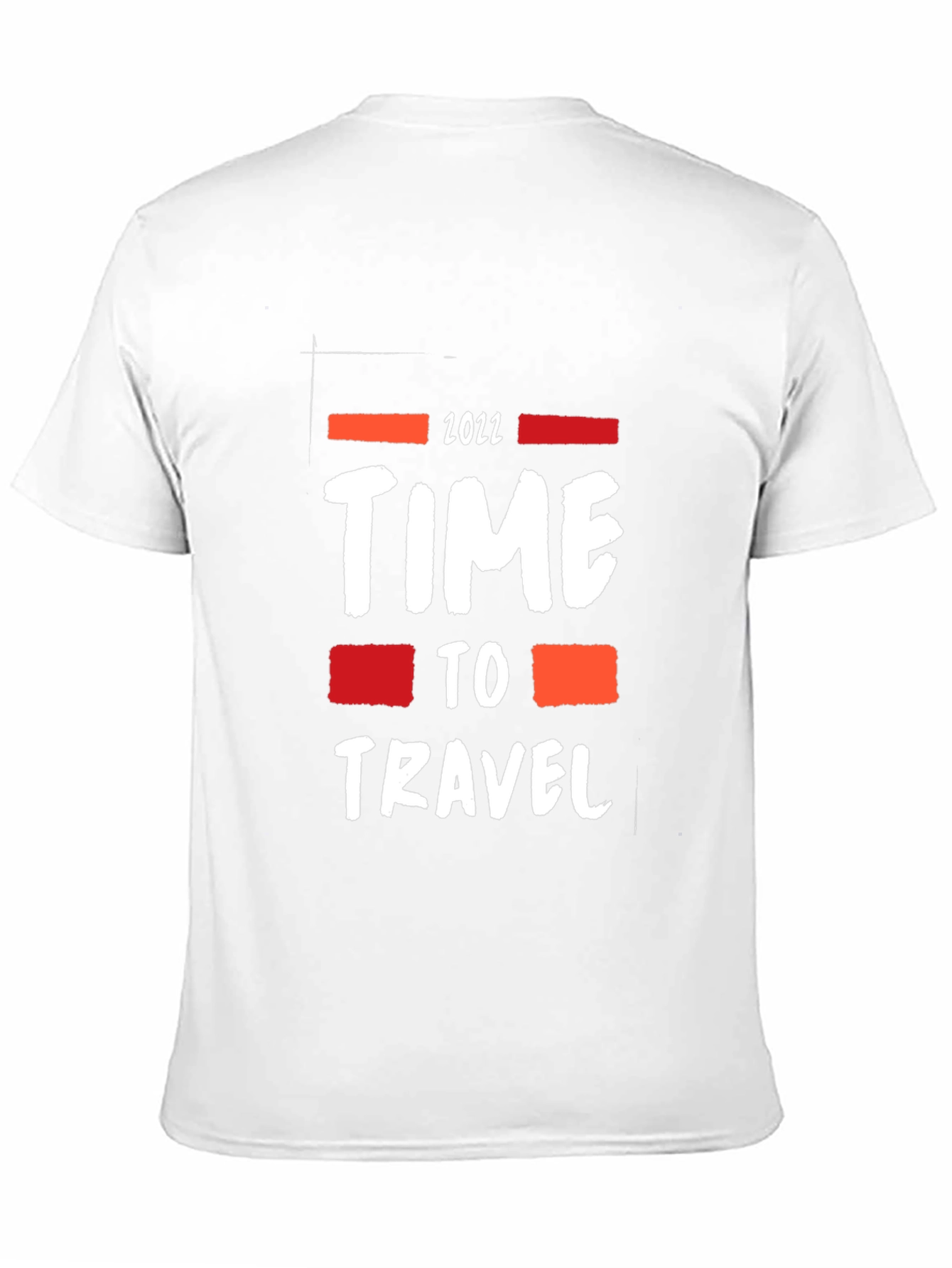 Time to Travel 2022 Black Graphic T-Shirt