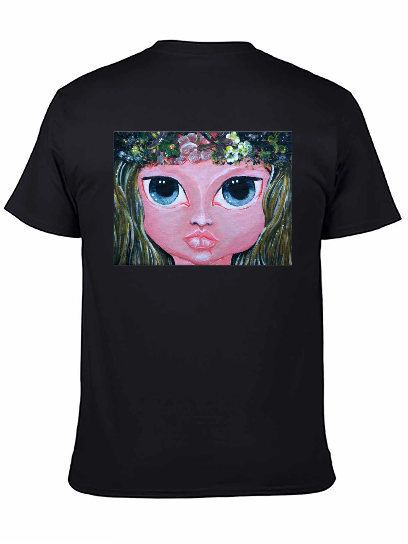Whimsical Girl Art Tee