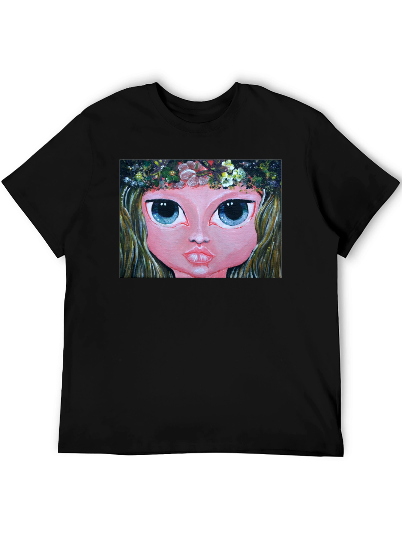 Whimsical Girl Art Tee