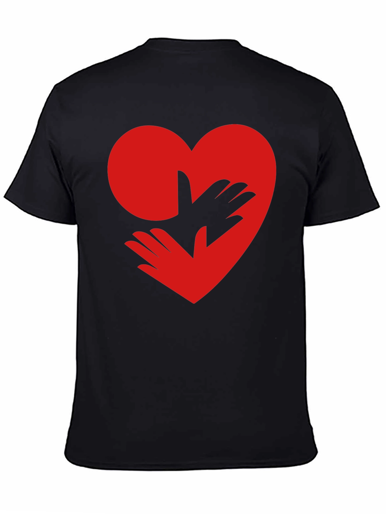 Heart Hands Graphic Tee - Love & Support