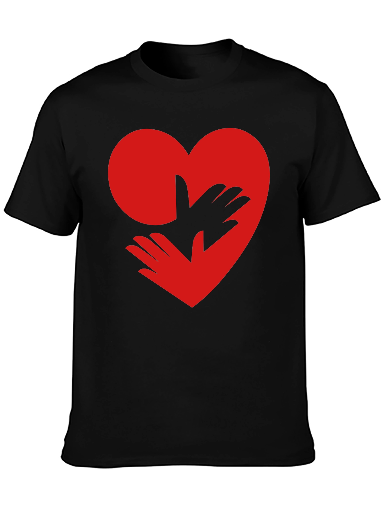Heart Hands Graphic Tee - Love & Support