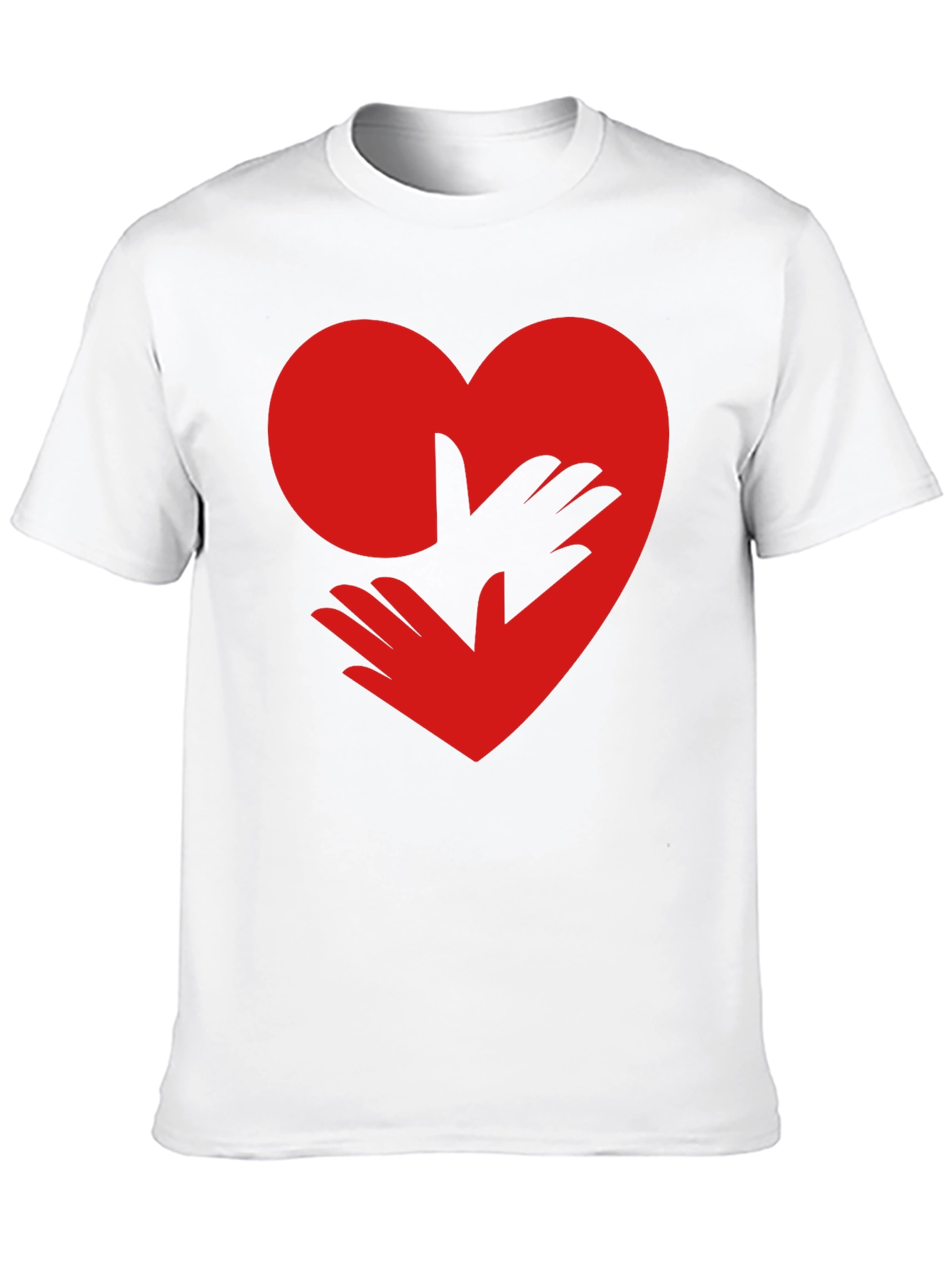 Heart Hands Graphic Tee - Love & Support