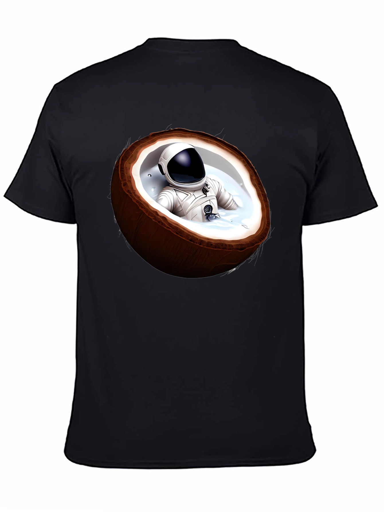 Astronaut Coconut Bathing T-Shirt