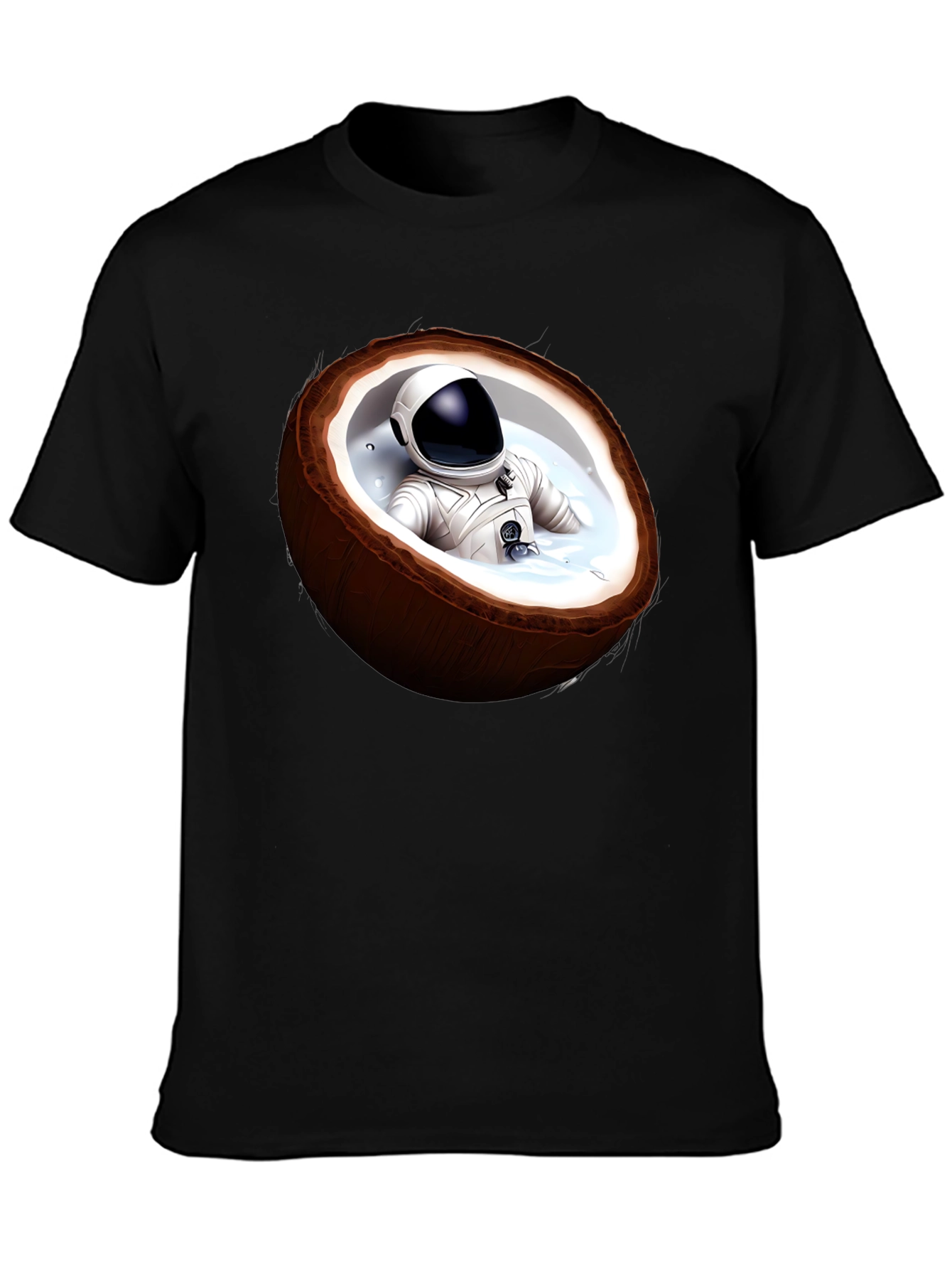 Astronaut Coconut Bathing T-Shirt