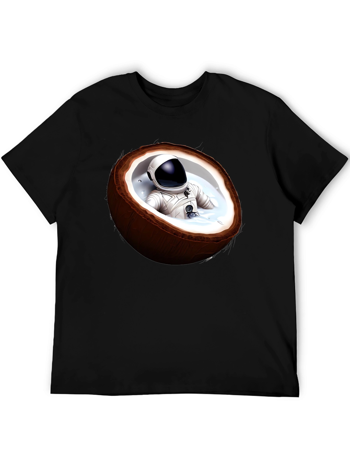 Astronaut Coconut Bathing T-Shirt