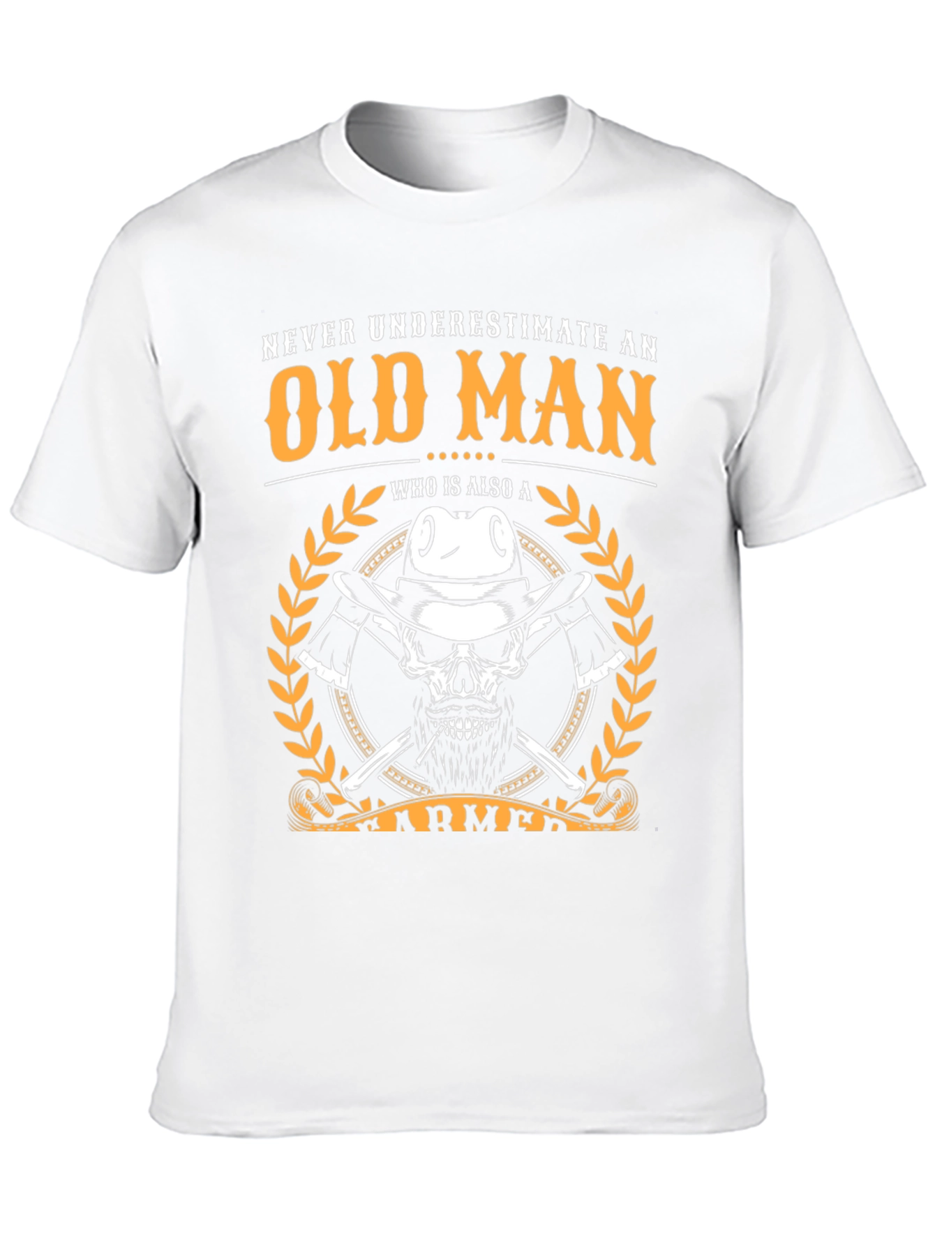 Old Man Farmer T-Shirt