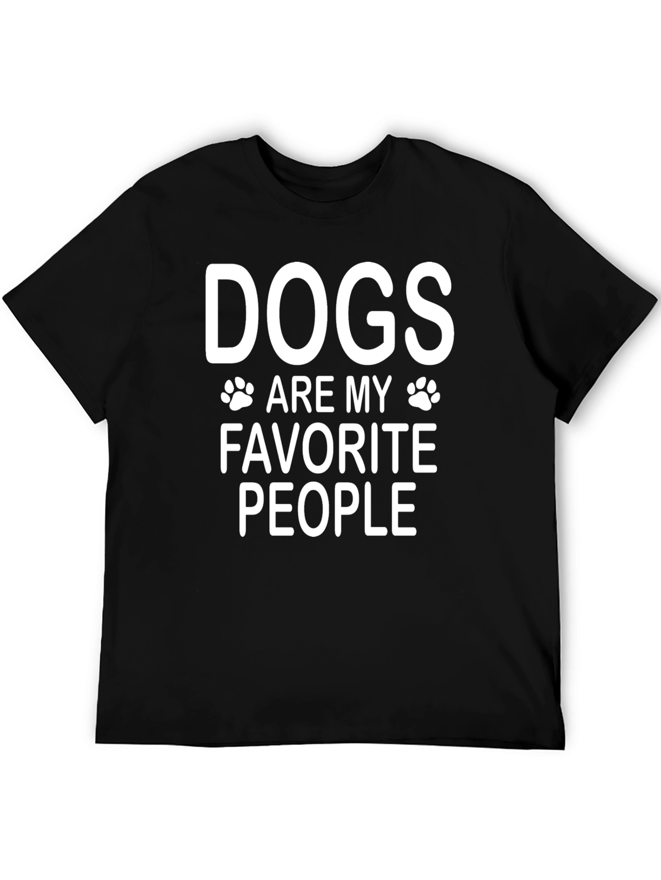 Dogs Are My Favorite People Graphic Tee