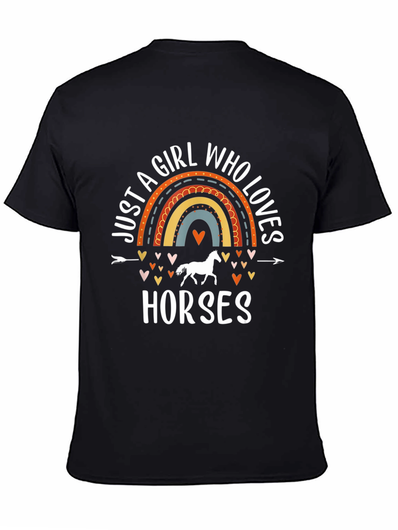 Just a Girl Who Loves Horses T-Shirt