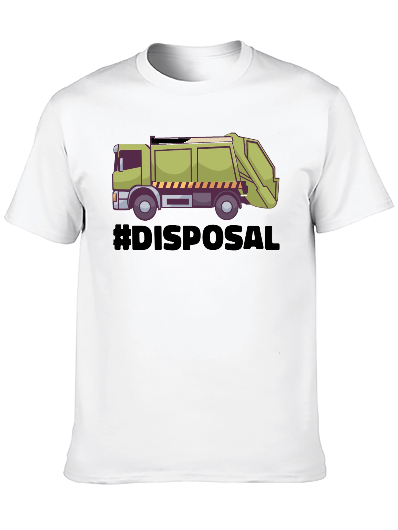 Garbage Truck Disposal Graphic T-Shirt
