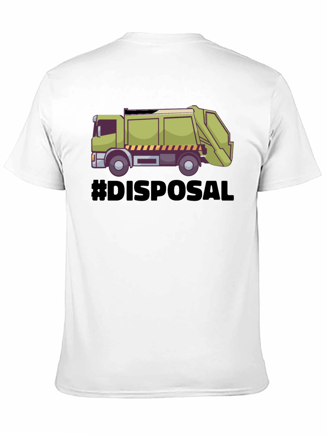 Garbage Truck Disposal Graphic T-Shirt
