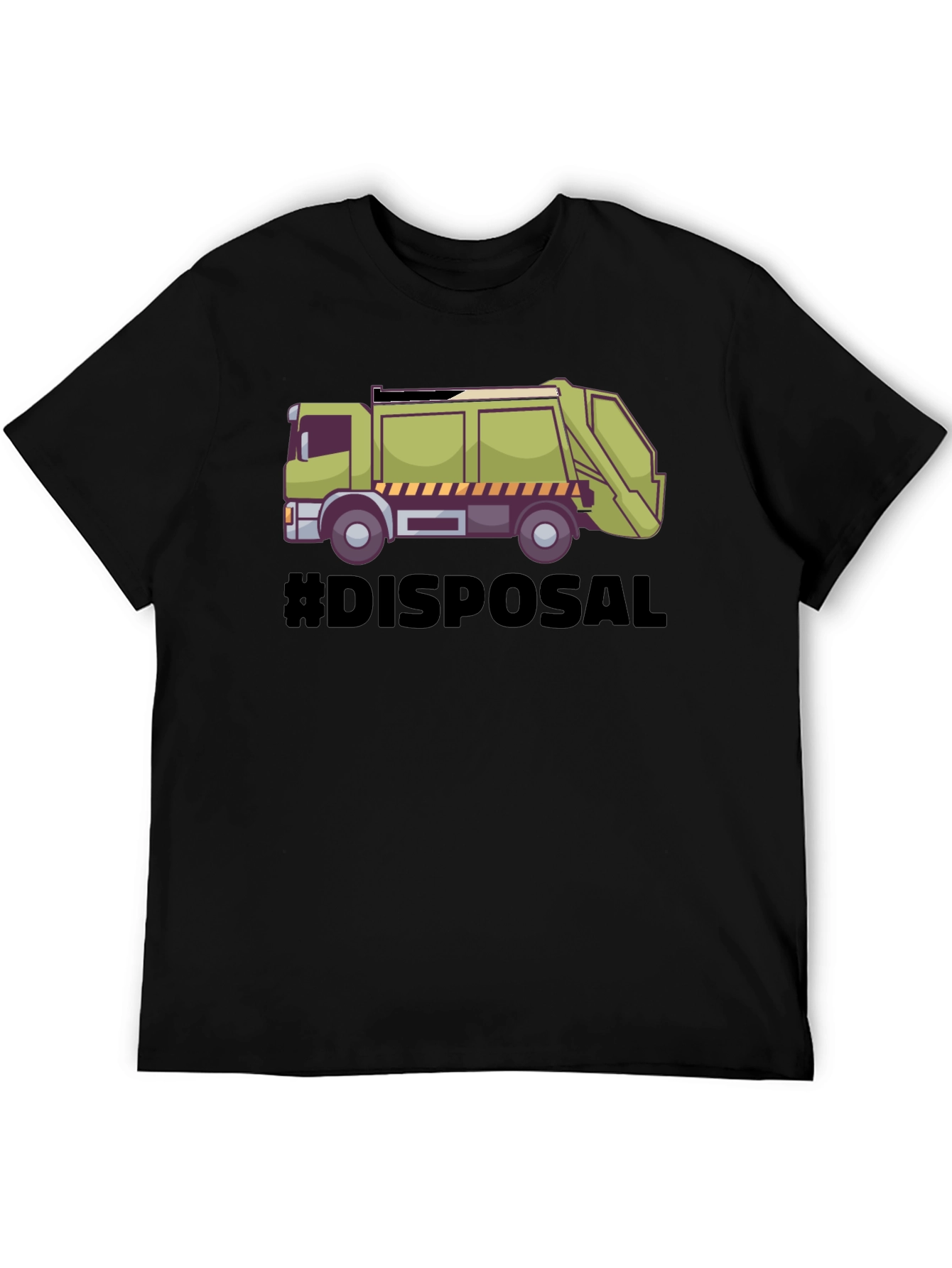 Garbage Truck Disposal Graphic T-Shirt