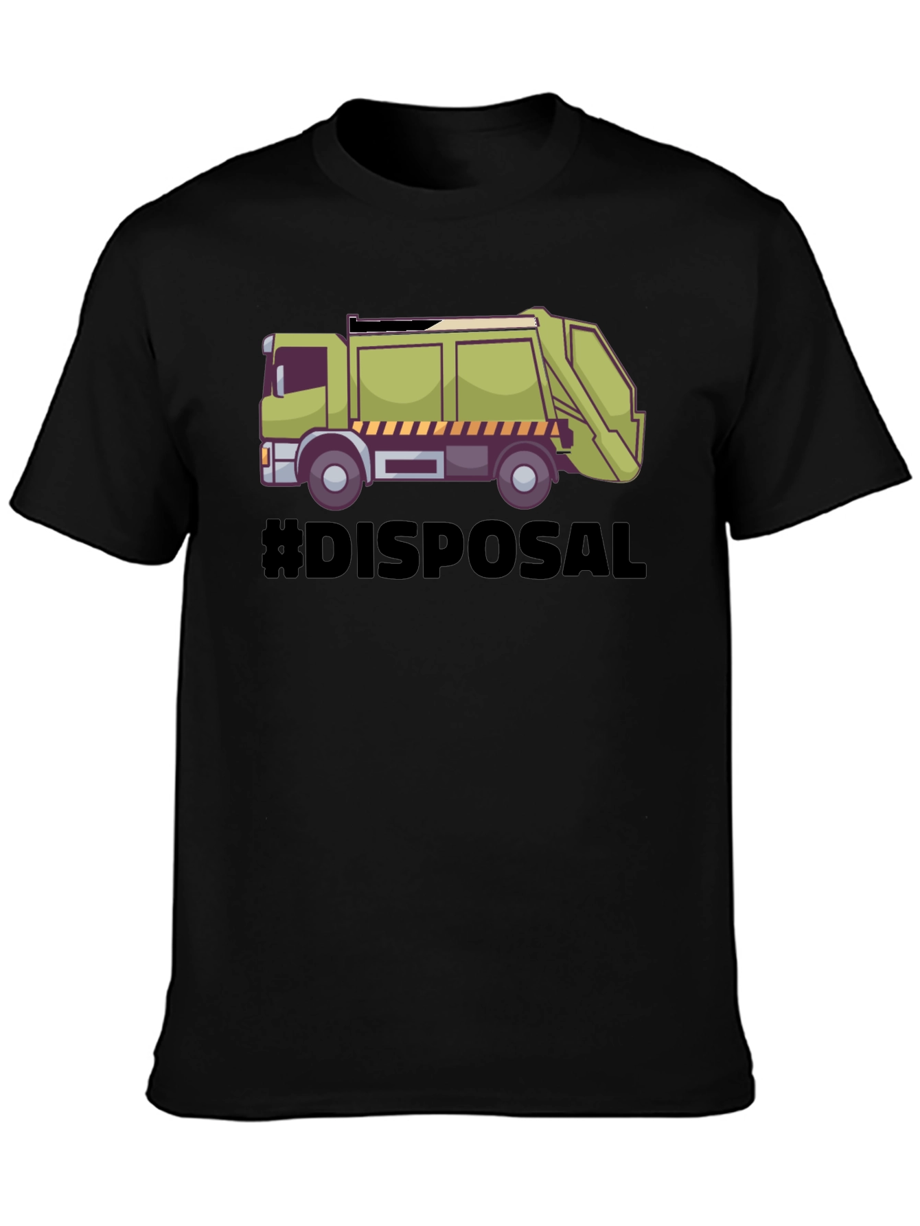 Garbage Truck Disposal Graphic T-Shirt