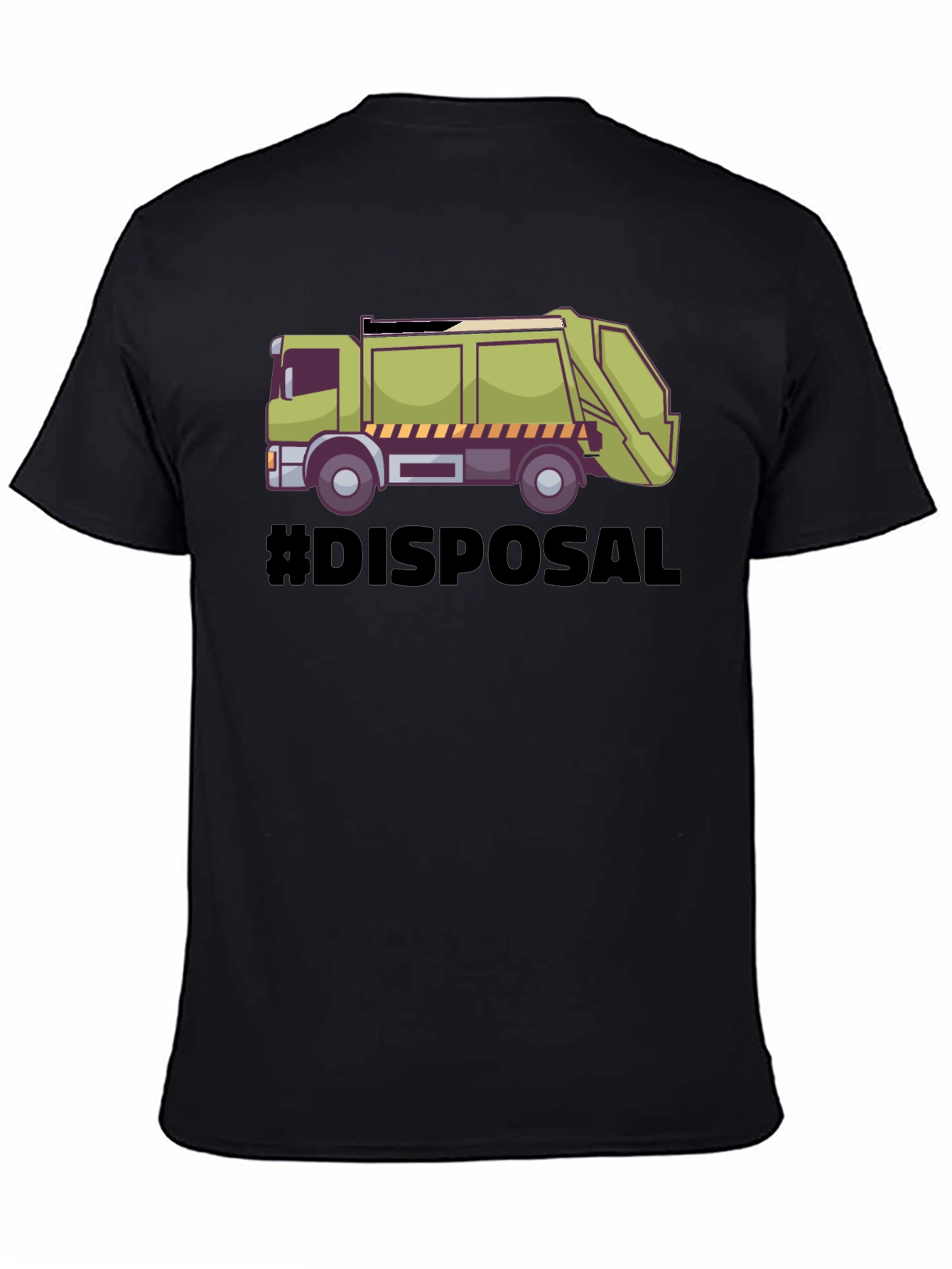 Garbage Truck Disposal Graphic T-Shirt